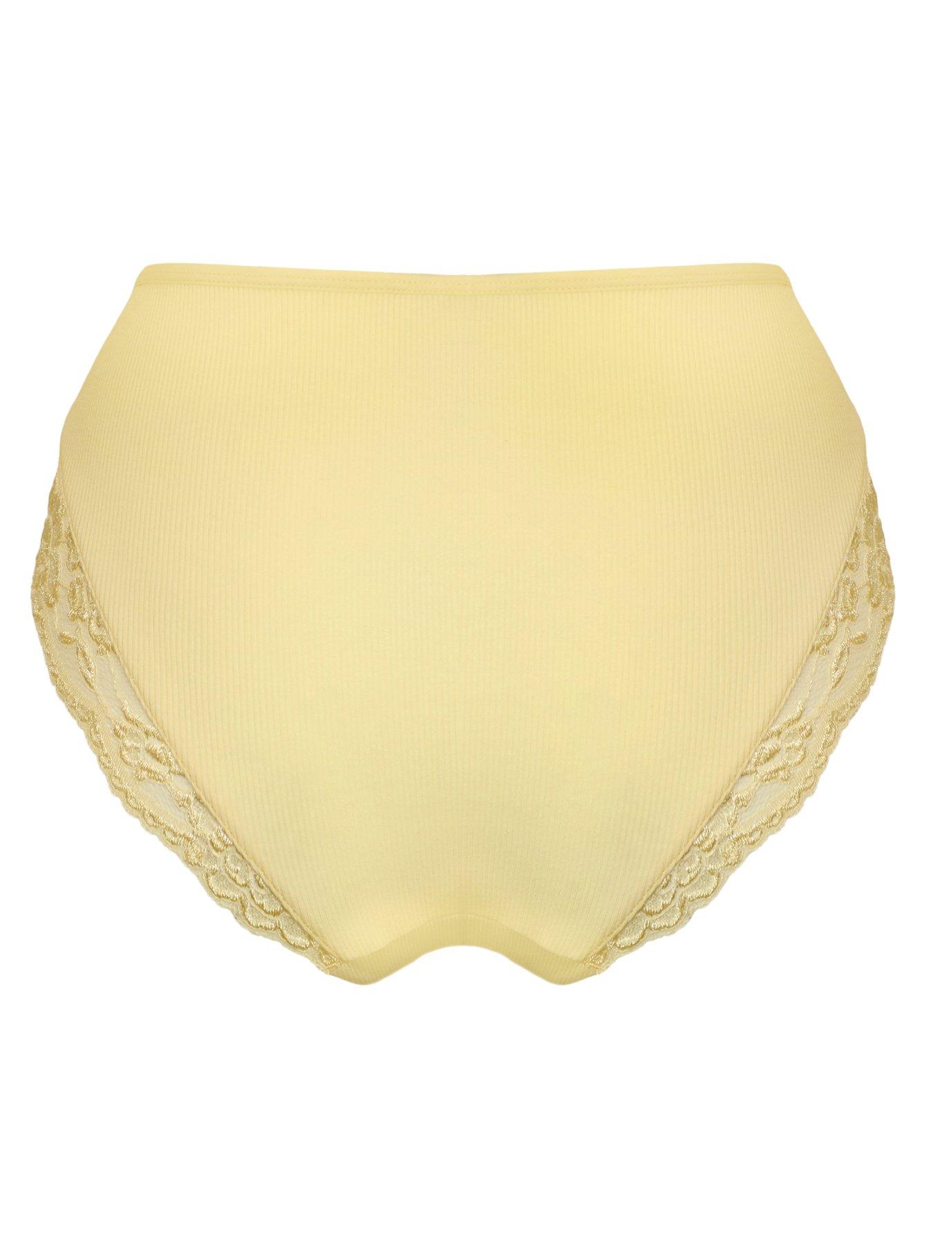 Image 4 of 4 of Pour Moi Love To Lounge Lace and Modal Rib Midi Brief