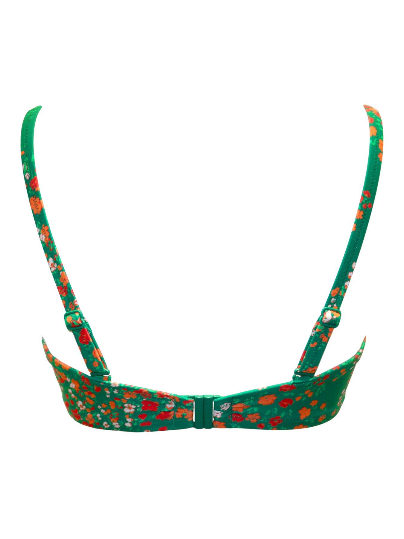 Image 3 of 3 of Pour Moi Rosa Cove Padded Underwired Convertible Bikini Top