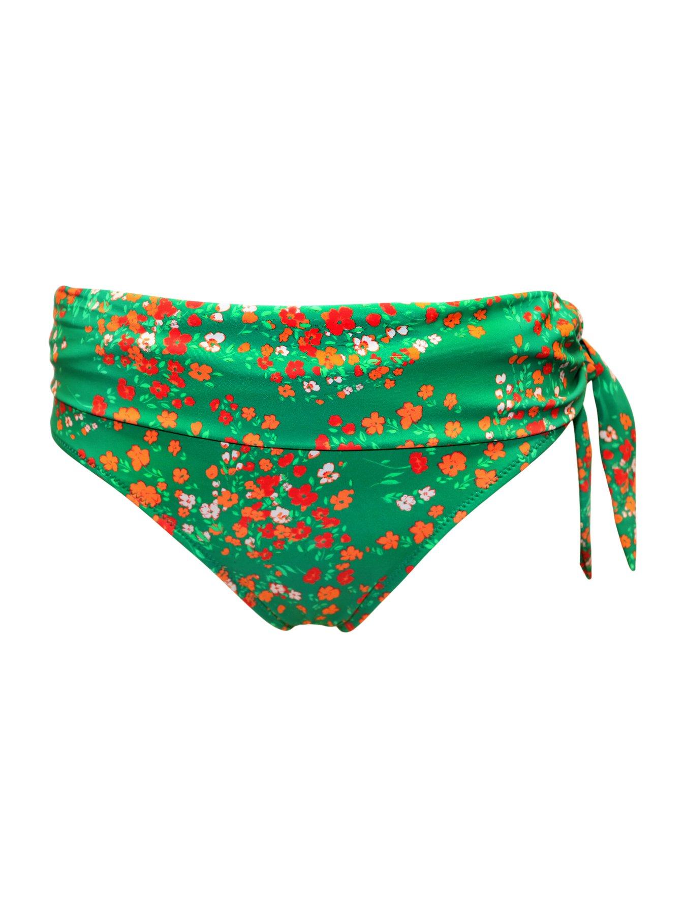 Image 3 of 4 of Pour Moi Rosa Cove Tie Foldover Brief