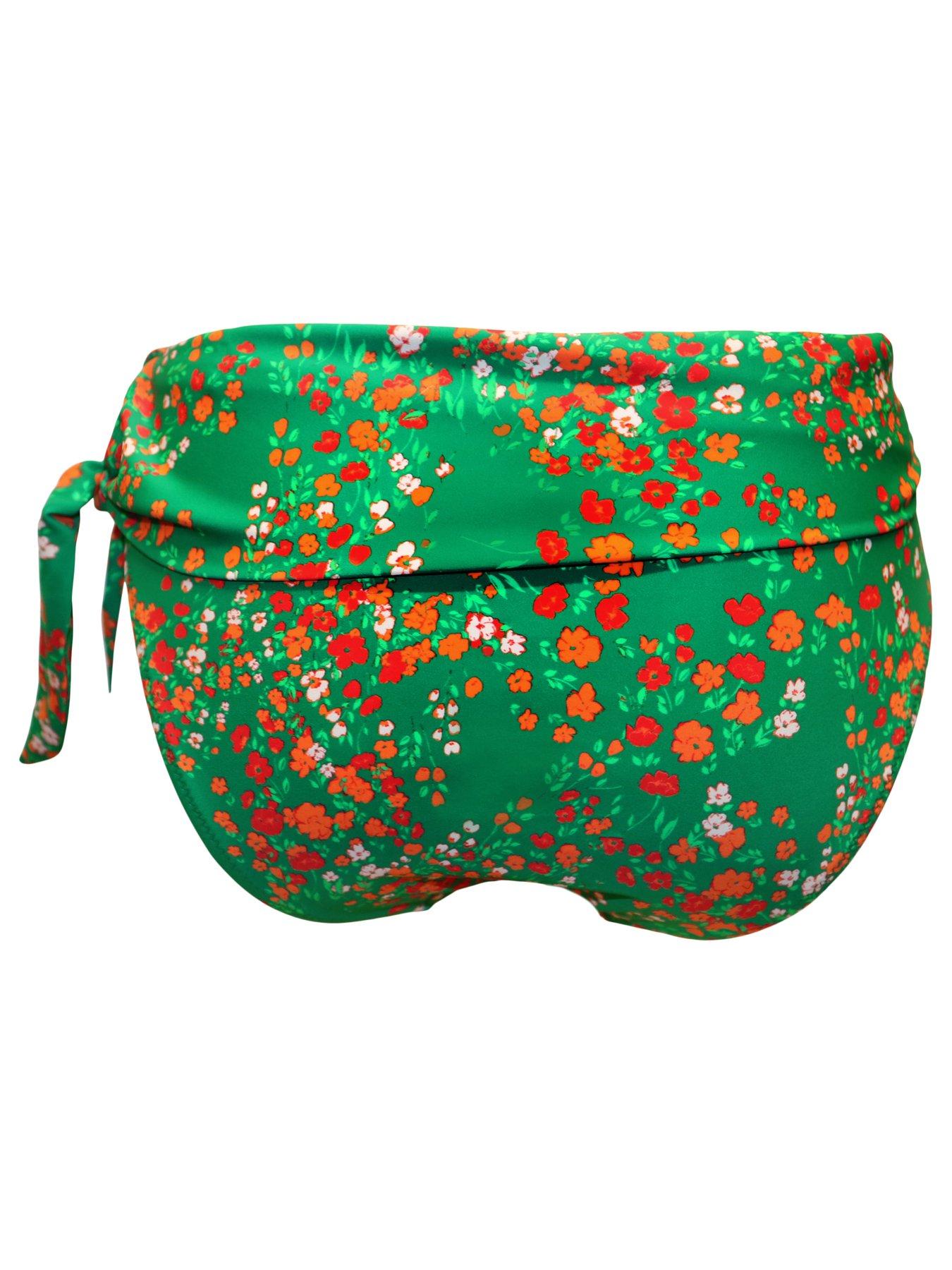 Image 4 of 4 of Pour Moi Rosa Cove Tie Foldover Brief