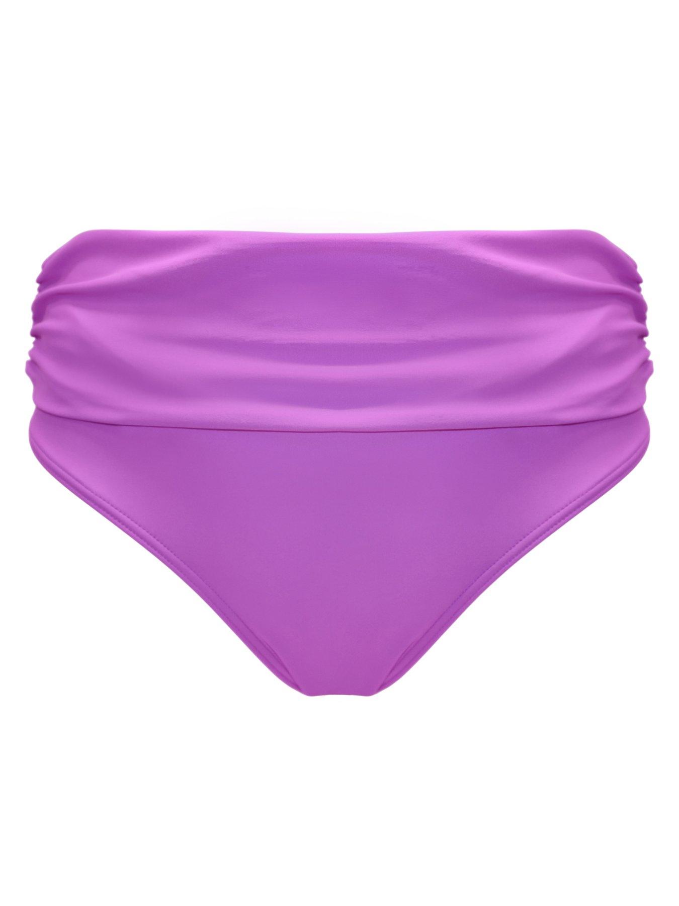 Image 3 of 4 of Pour Moi Free Spirit Fold Over Bikini Bottoms