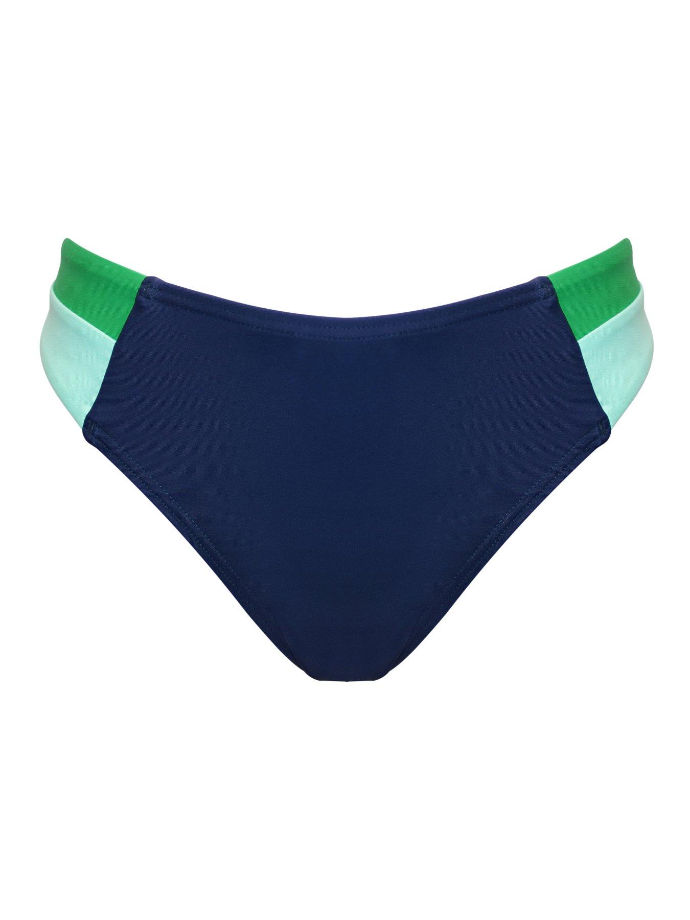 Image 3 of 4 of Pour Moi Palm Springs Colour Block Tab Brief