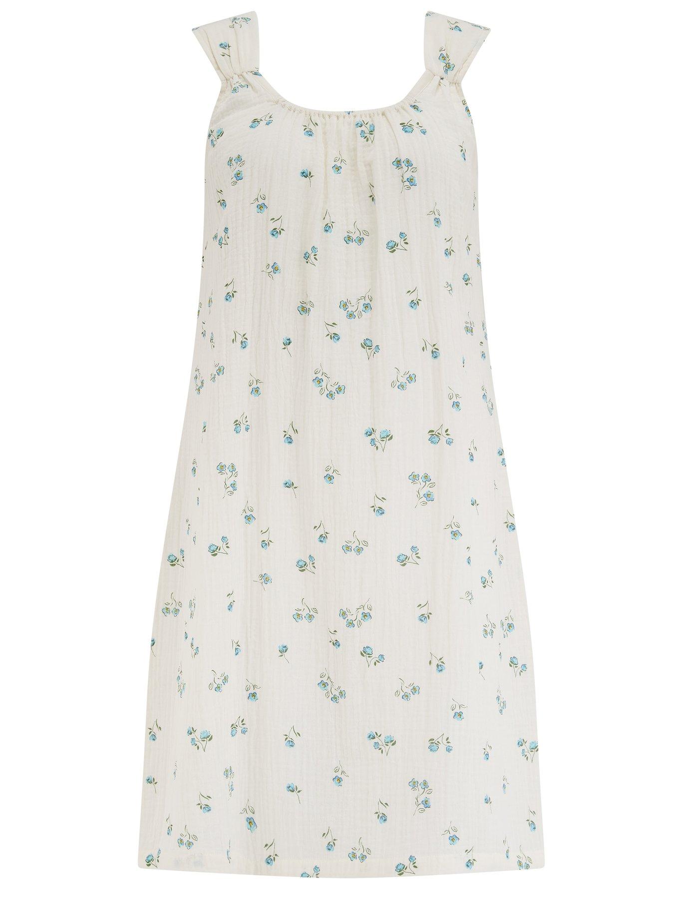 Image 3 of 4 of Pour Moi Woven Double Cloth Square Neck Chemise