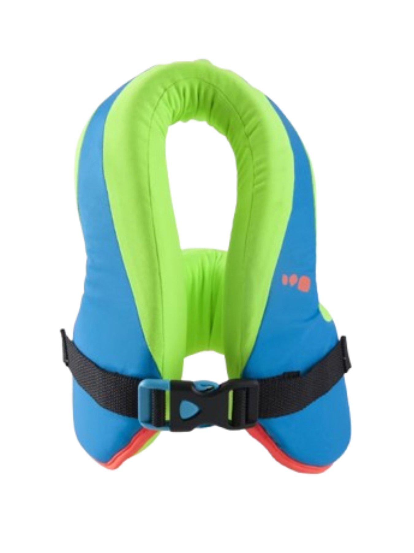 Decathlon Swim life vest SWIMVEST+ - Green/Blue