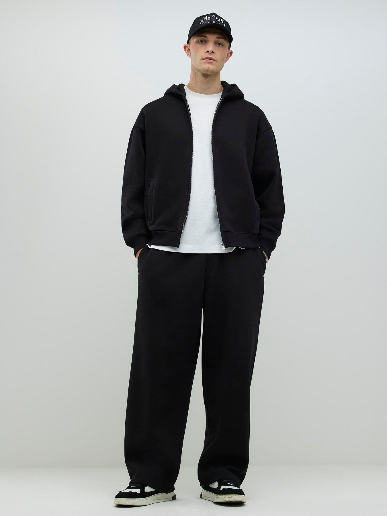  image of river-island-oversized-fit-zip-through-hoodie