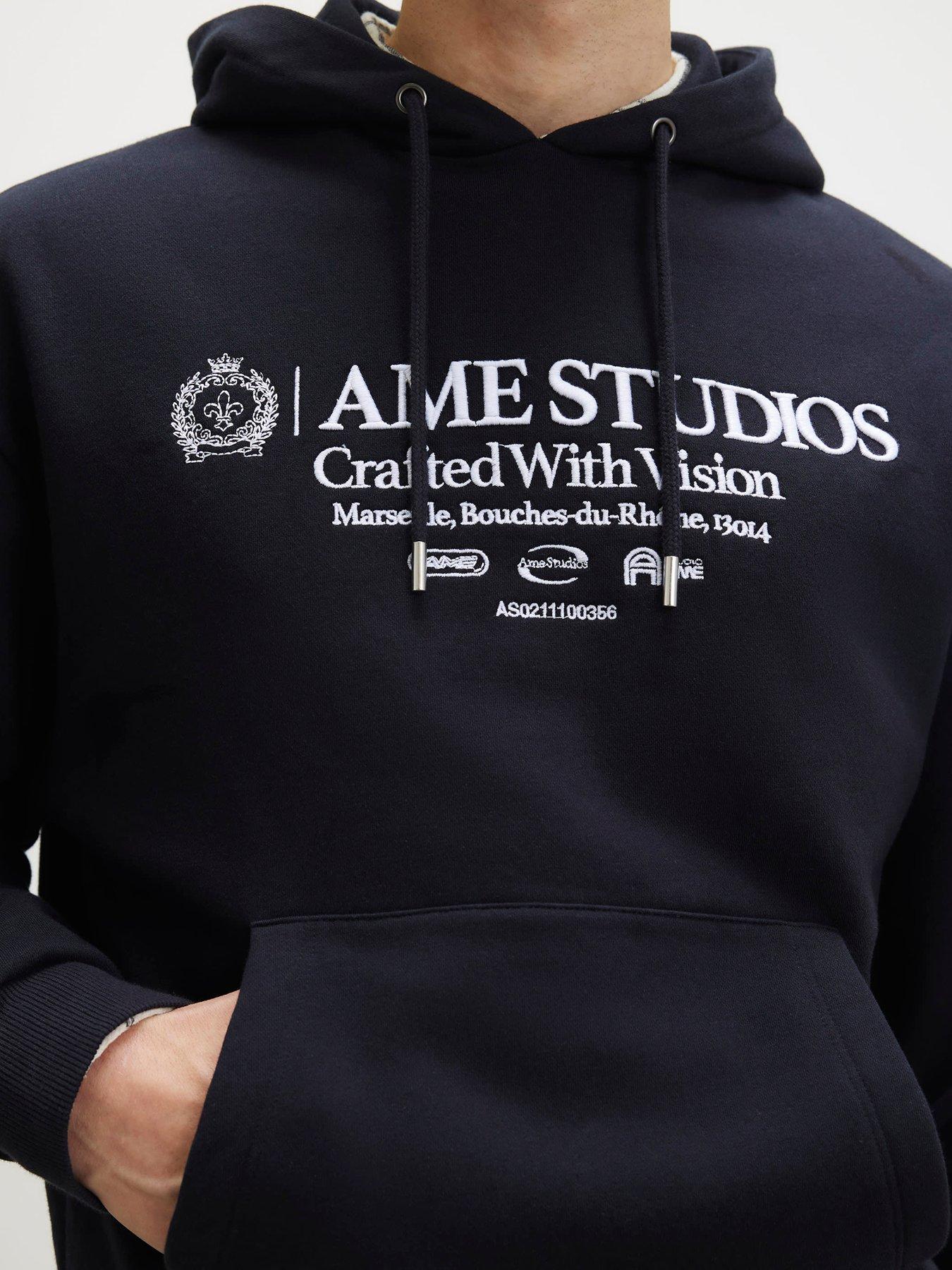 Image 4 of 4 of River Island Regular Fit Ame Studios Hoodie