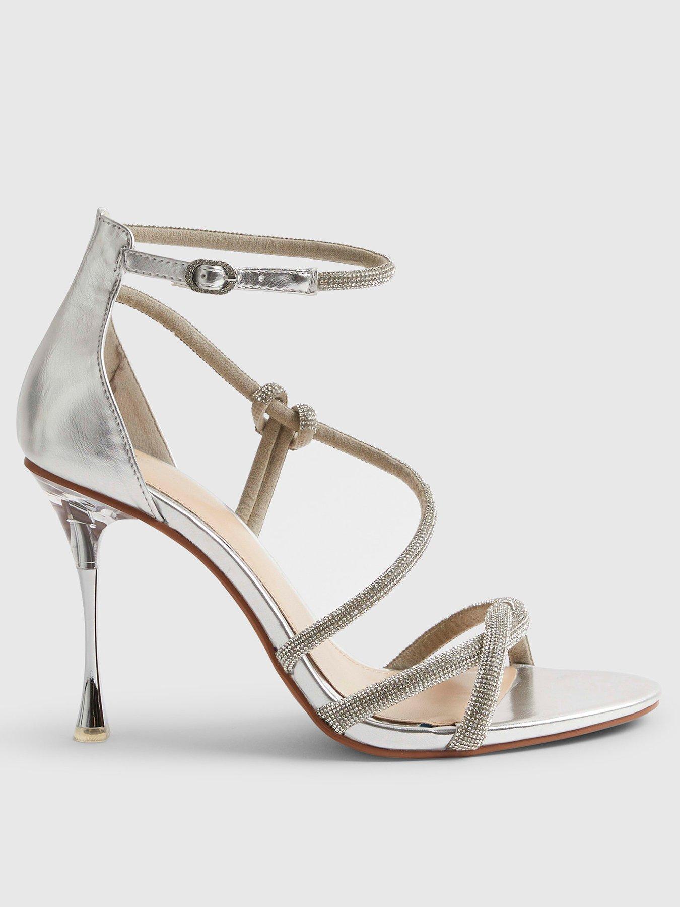 River Island Embellished Strappy Heels