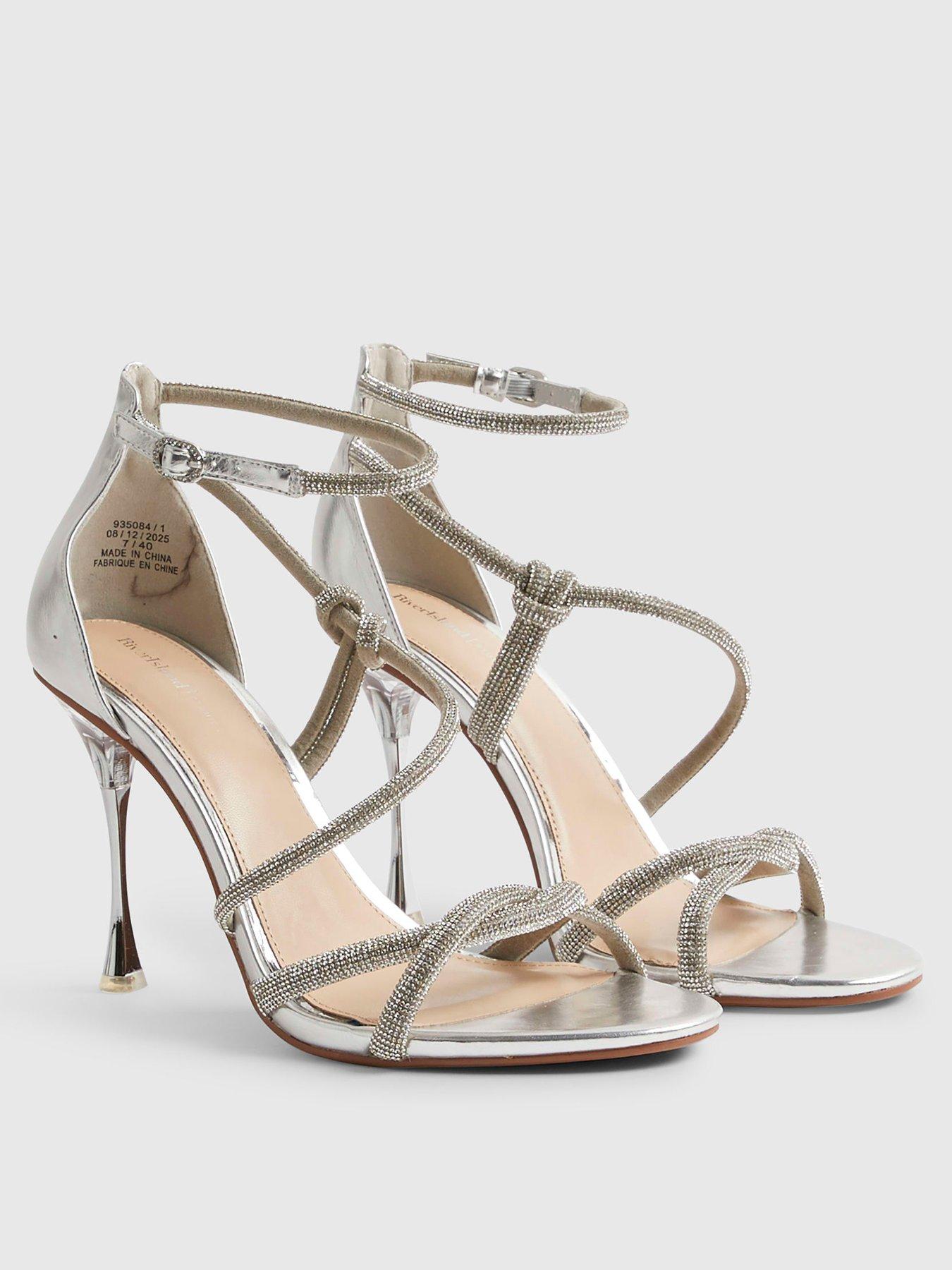  image of river-island-embellished-strappy-heels