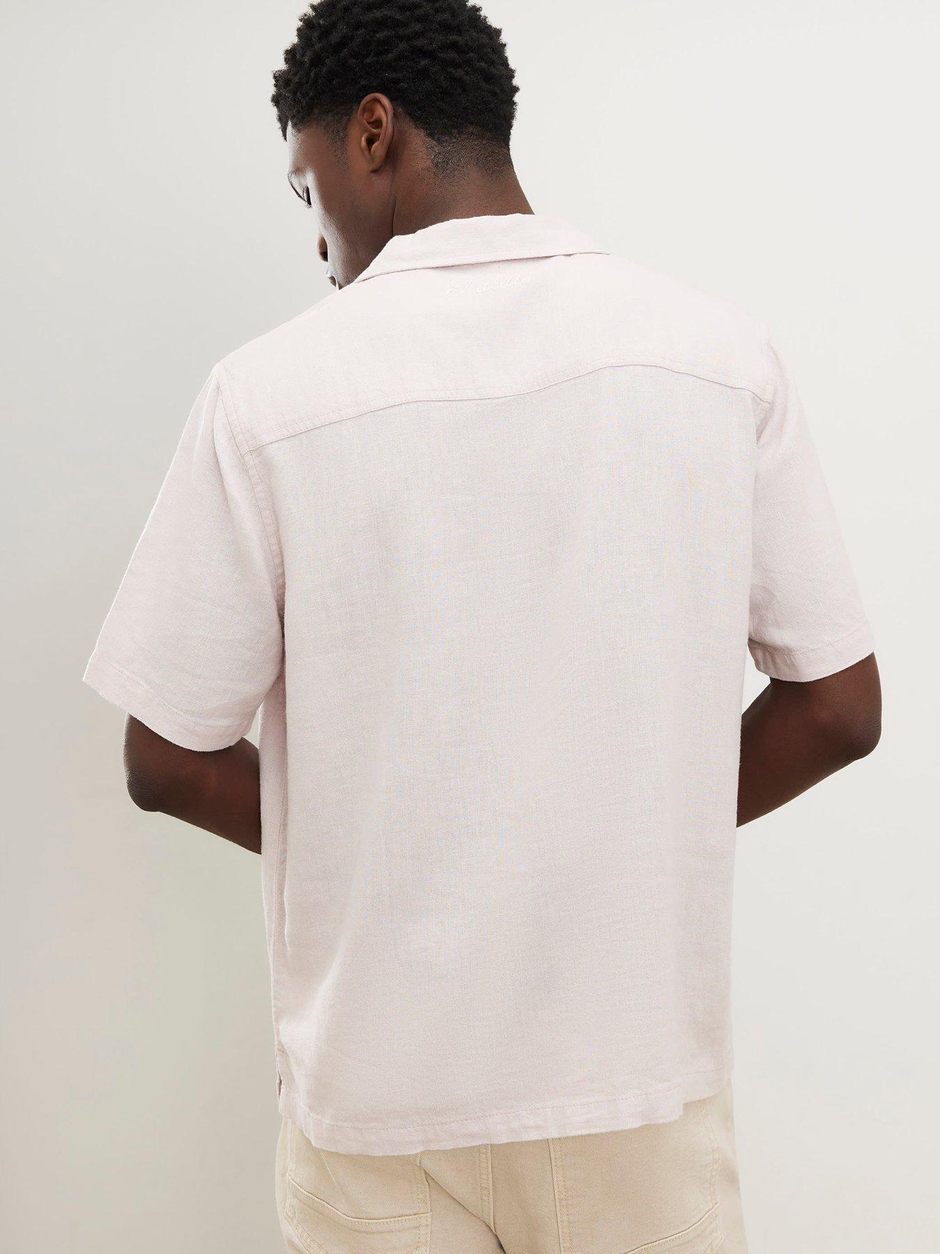 Image 2 of 4 of River Island Regular Fit Linen Blend Shirt