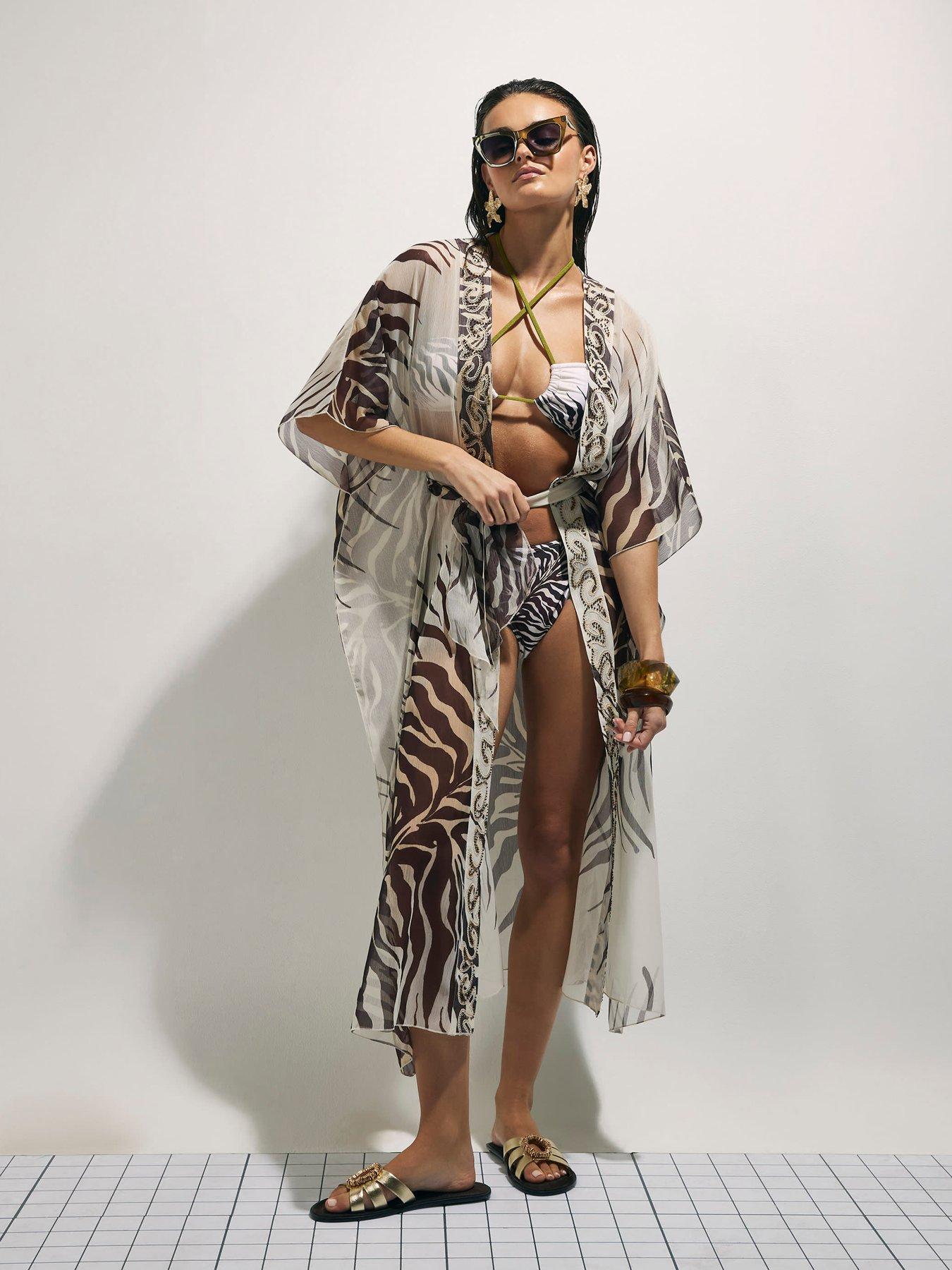 River Island Animal Print Kimono