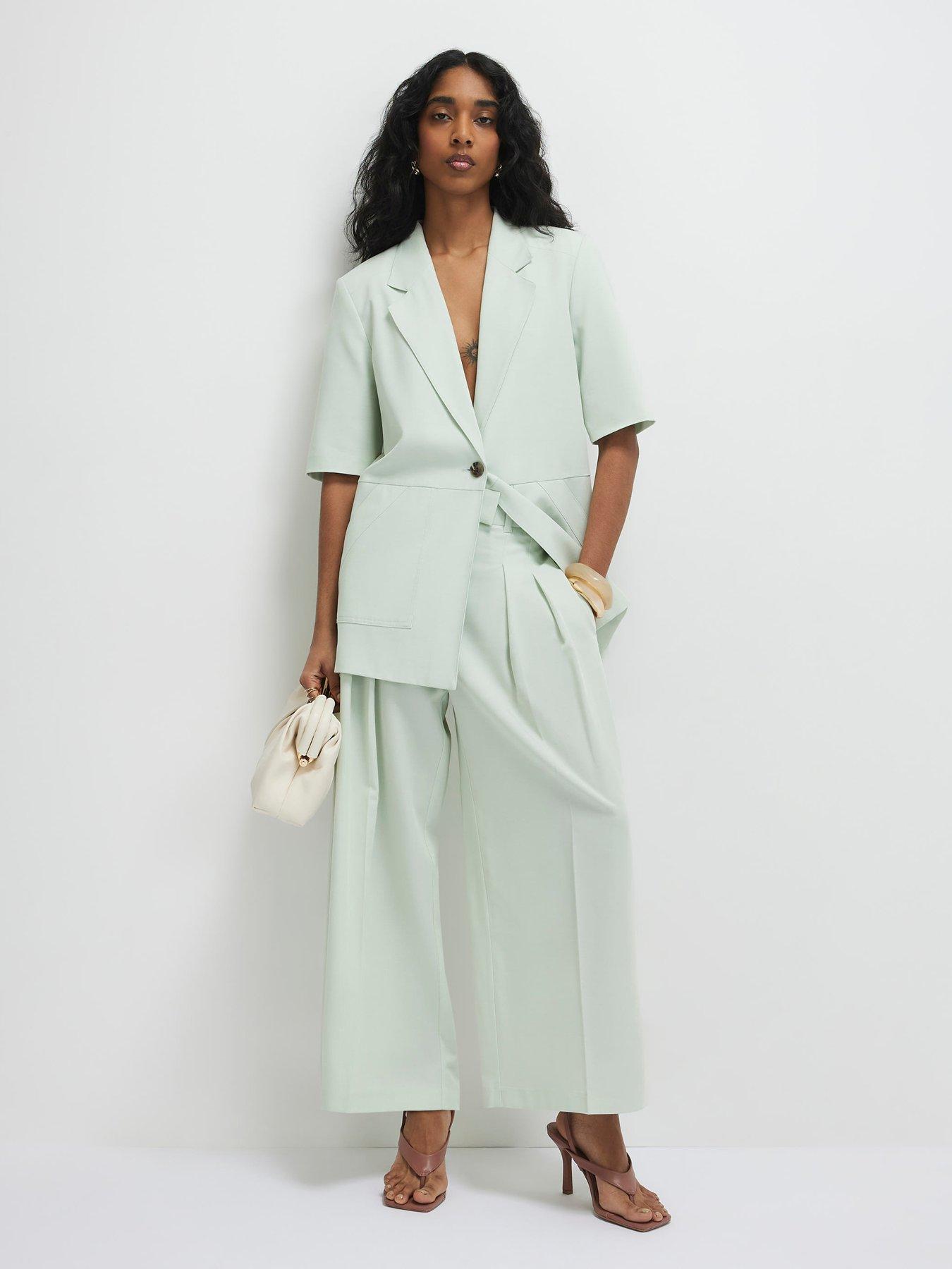 River Island Ankle Grazer Tailored Trousers