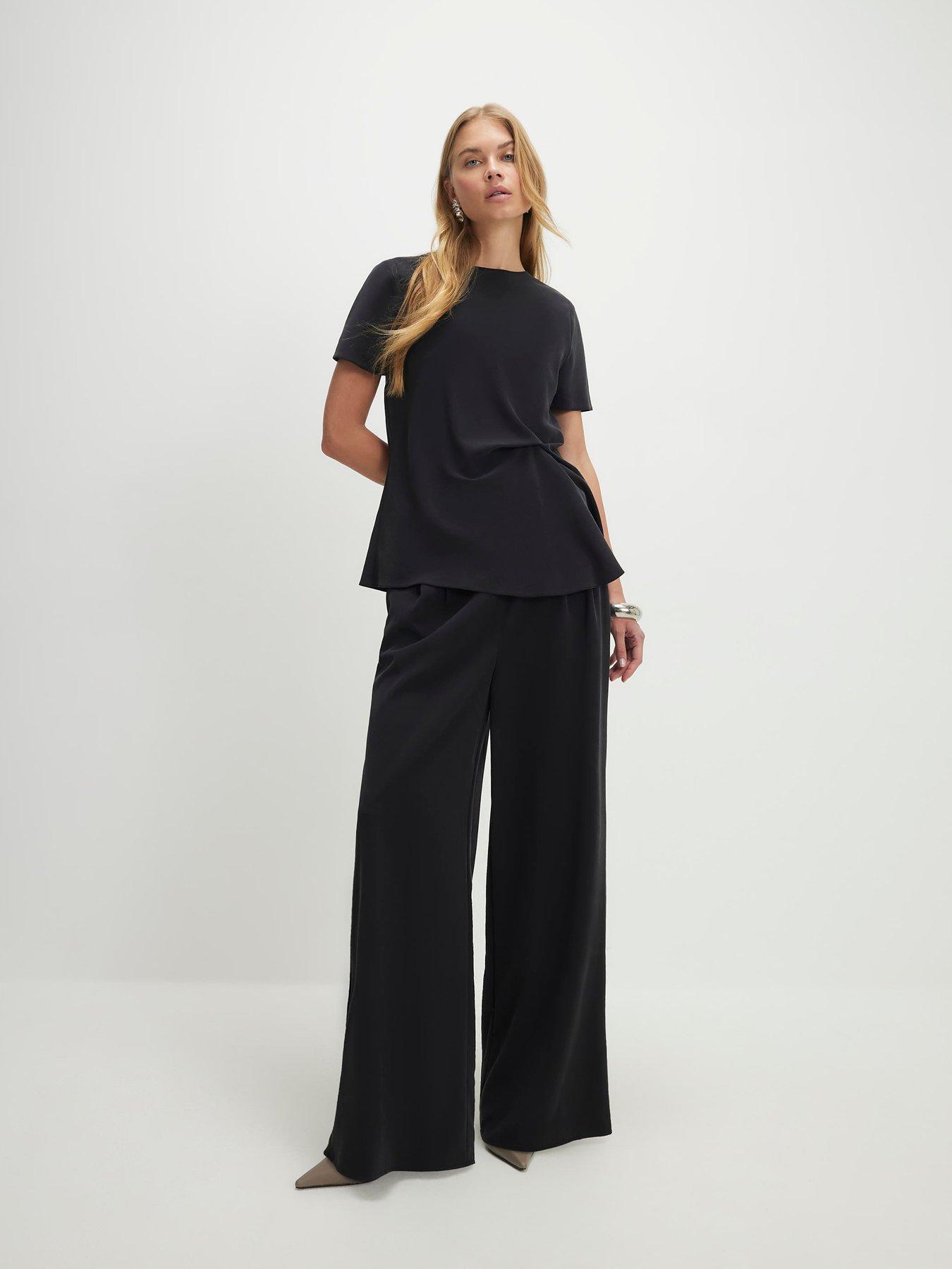 Image 3 of 4 of River Island Straight Leg Trousers