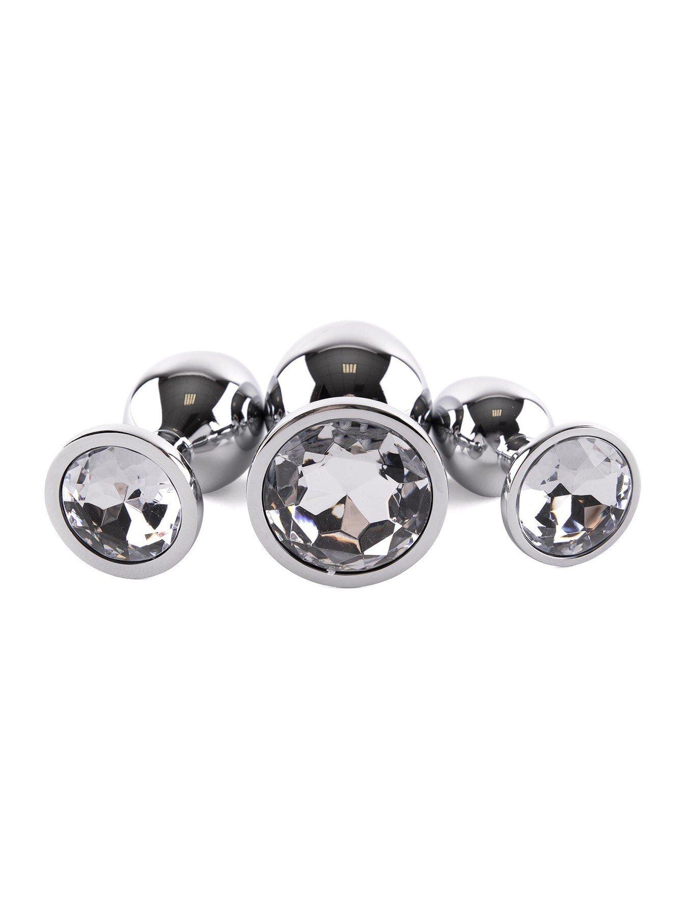 Image 2 of 2 of Ann Summers 3 Piece Metal Butt Plug Set