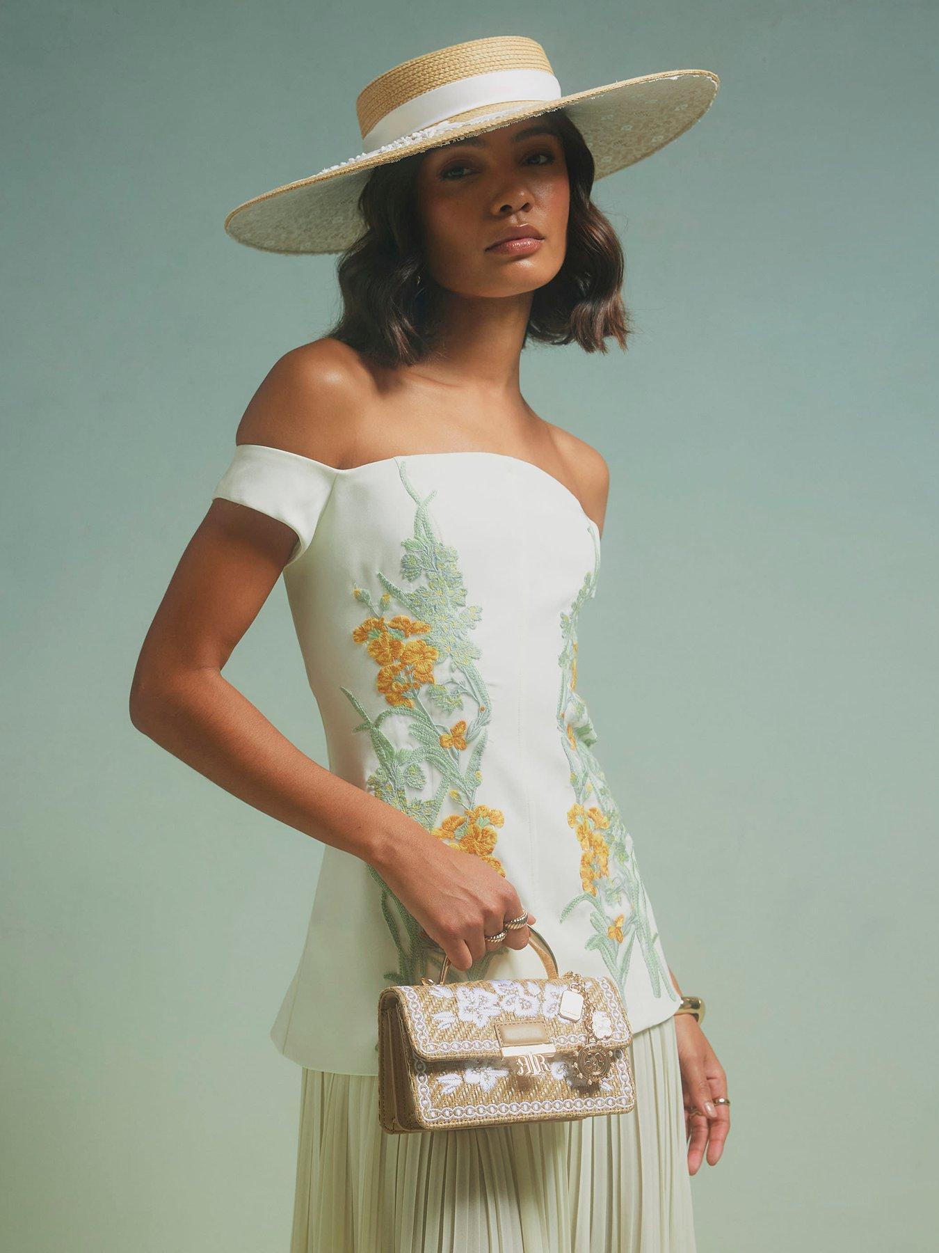  image of river-island-premium-raffia-crossbody-bag