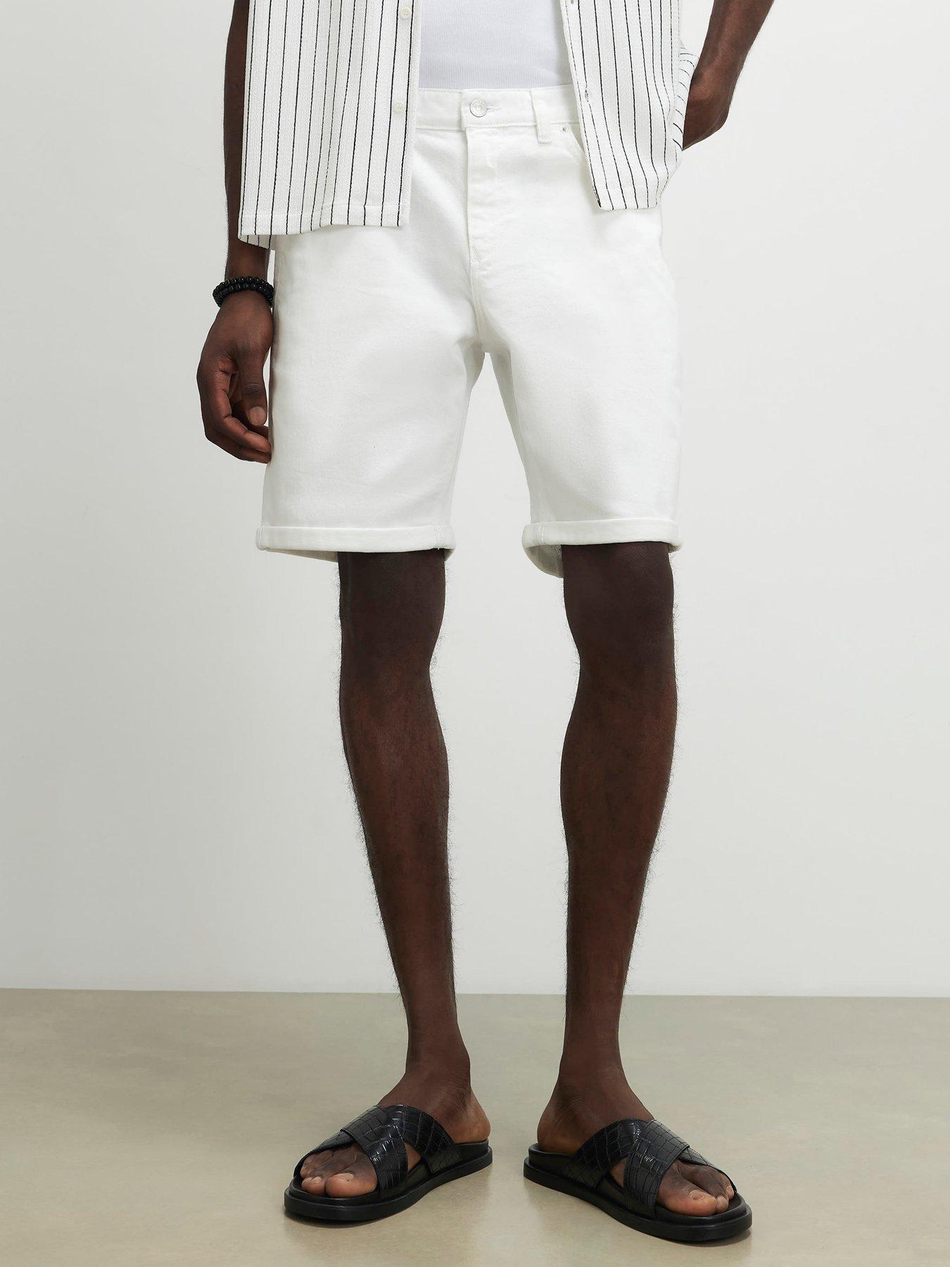  image of river-island-slim-fit-shorts