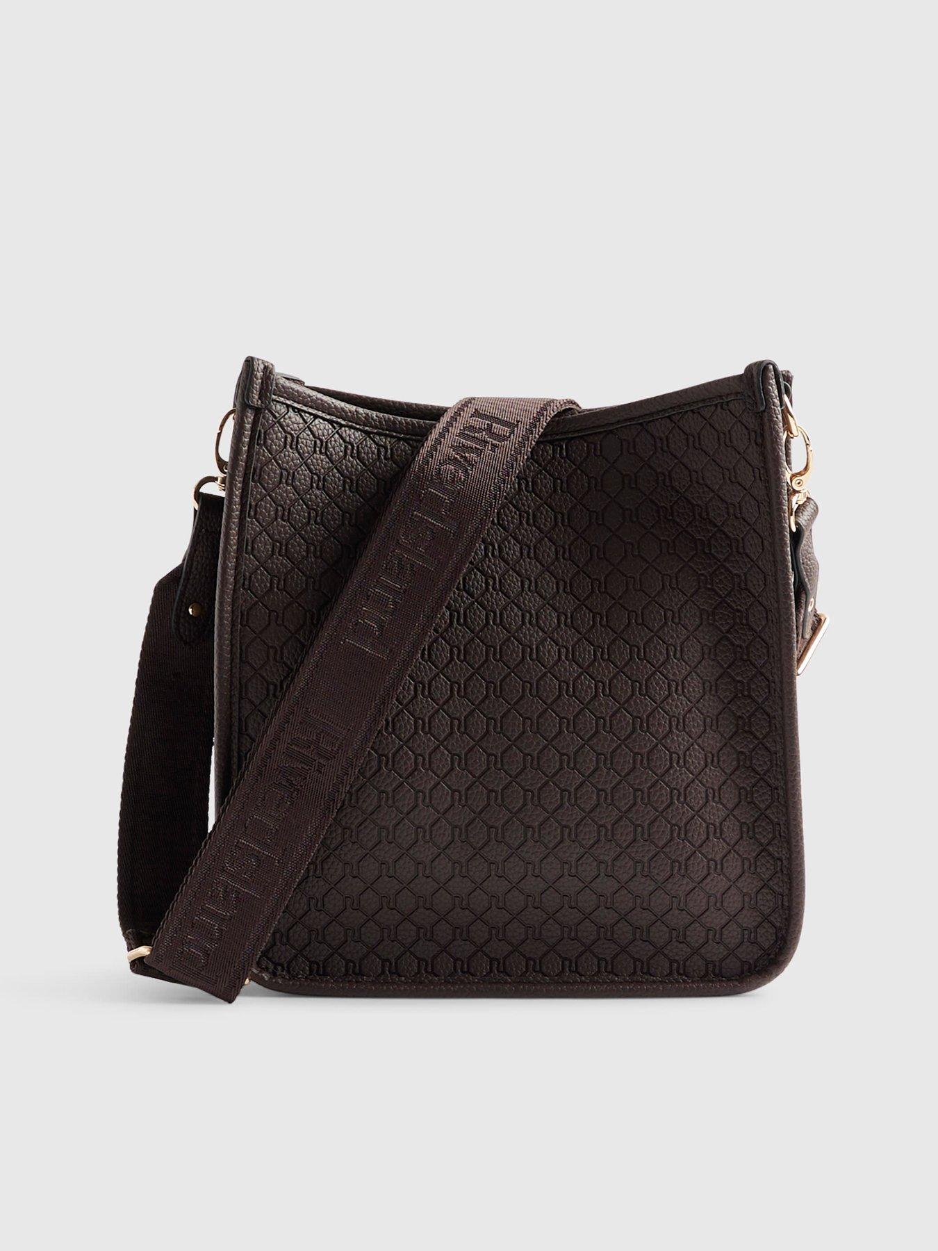 Image 3 of 4 of River Island Embossed Pocket Messenger Bag