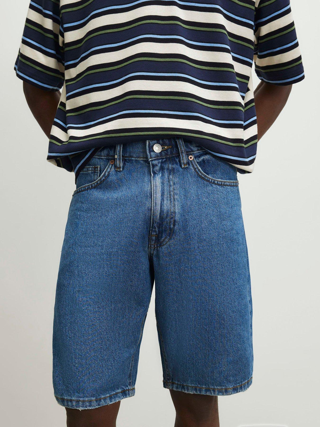 River Island Regular Fit Denim Shorts