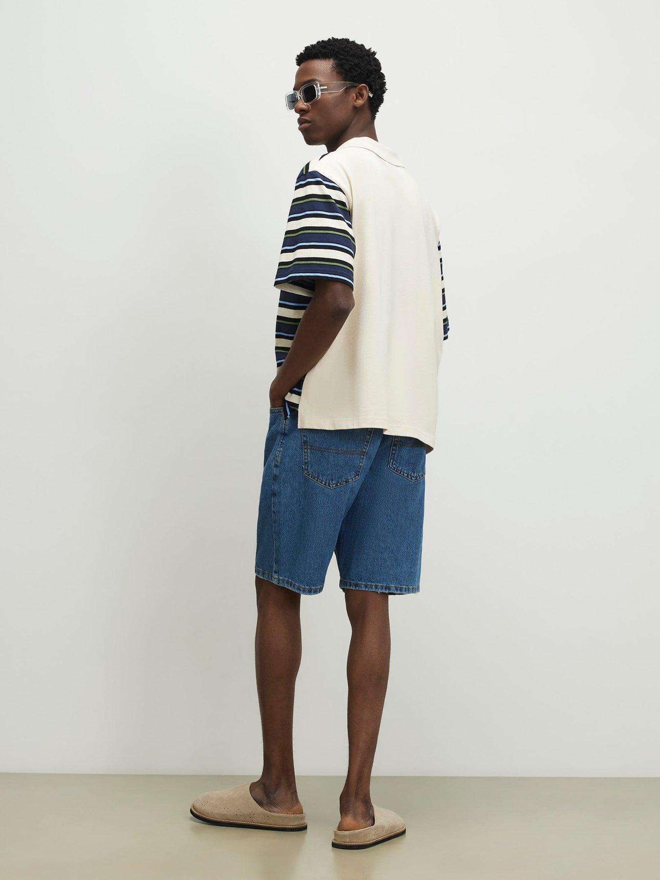 Image 2 of 4 of River Island Regular Fit Denim Shorts