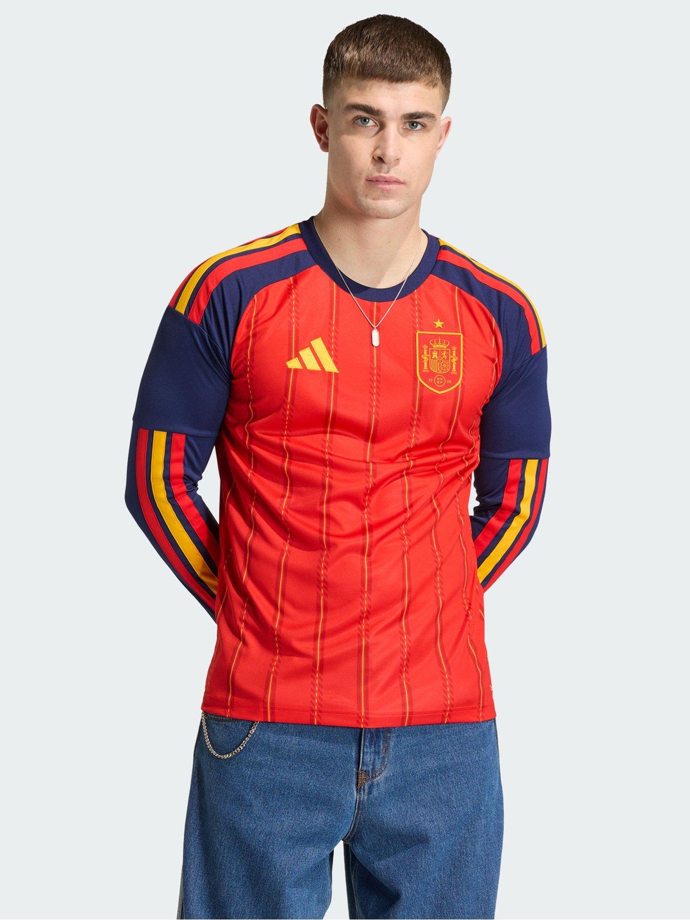 adidas Spain 26 Home Long Sleeve Jersey
