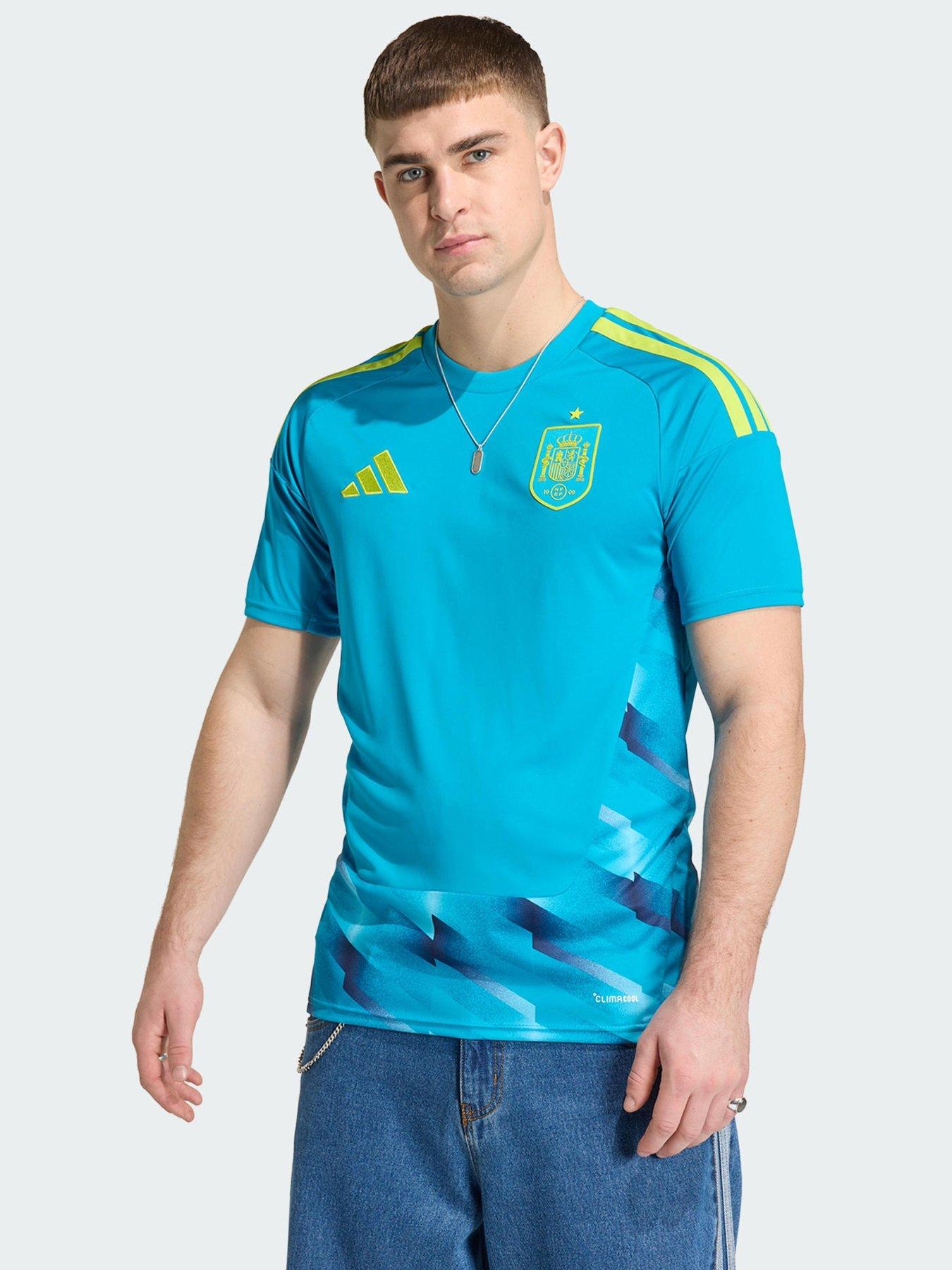  image of adidas-spain-26-home-goalkeeper-jersey