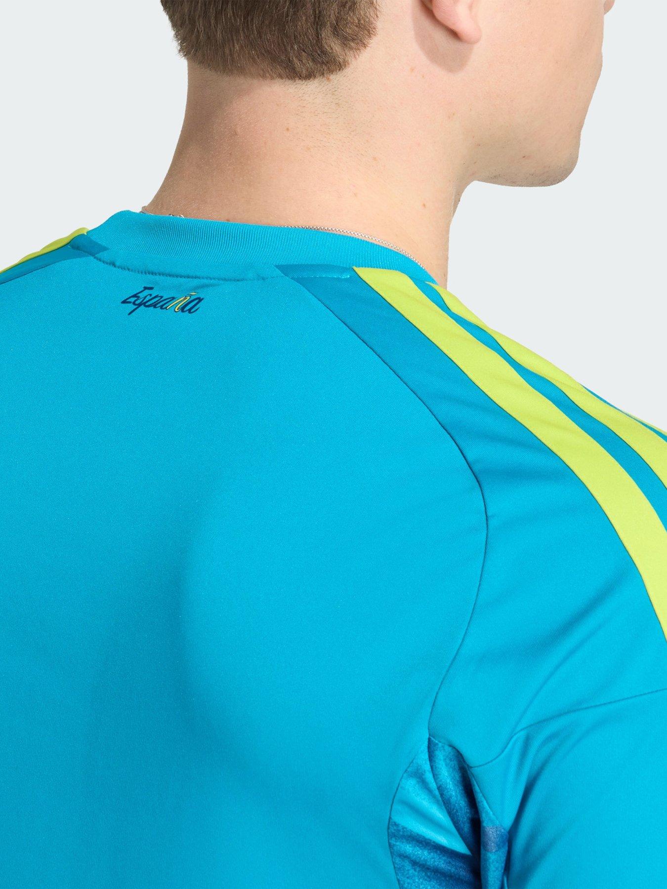  image of adidas-spain-26-home-goalkeeper-jersey