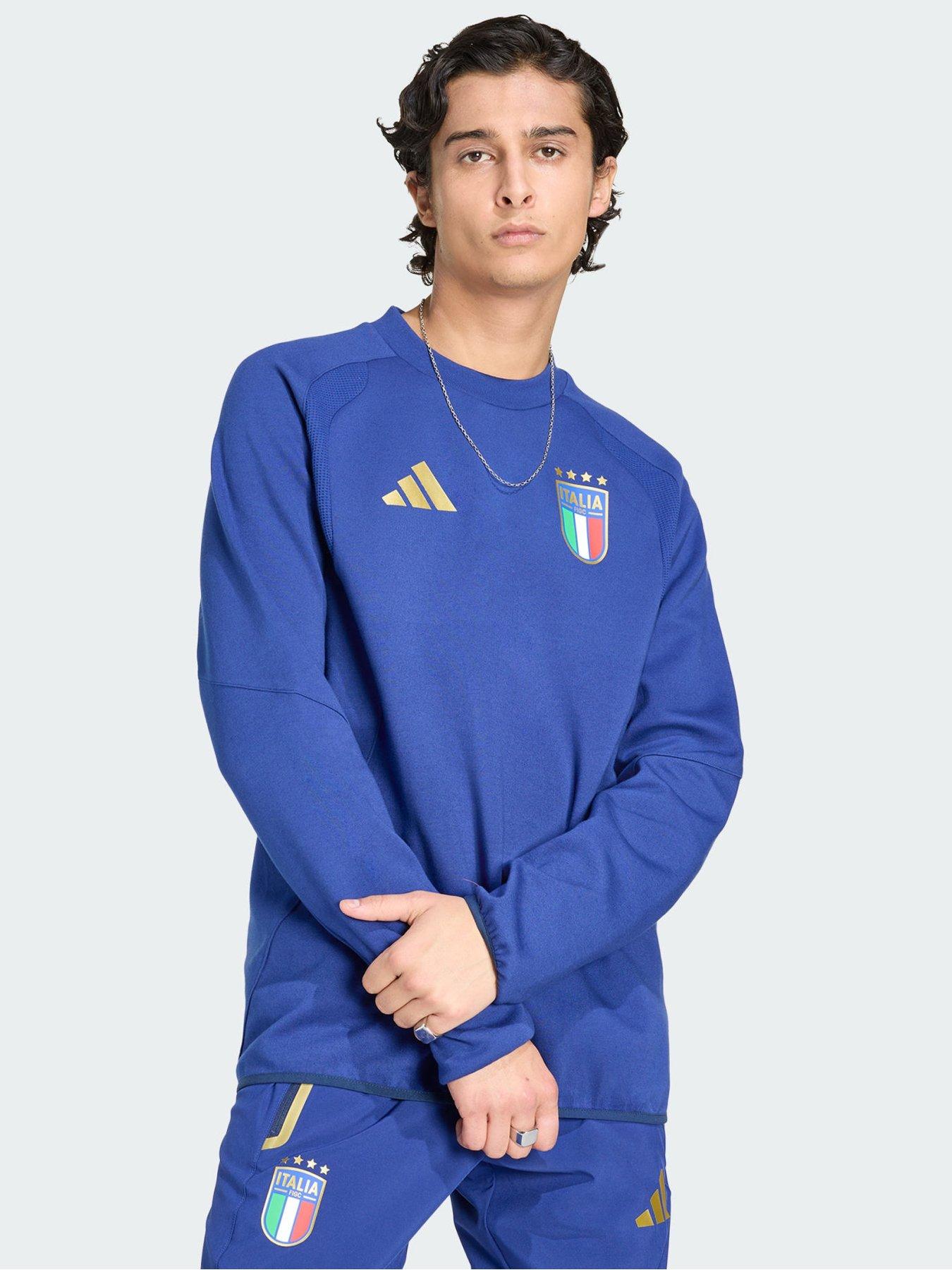 adidas Italy Tiro Travel Crew Sweatshirt