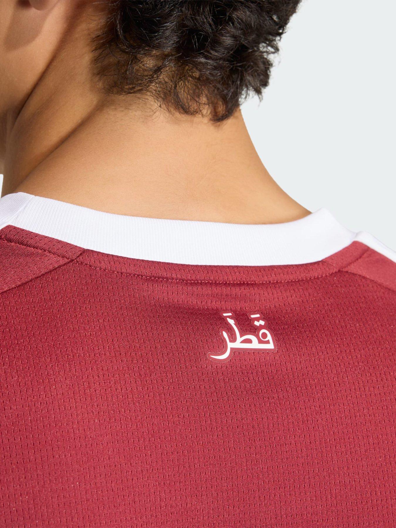 Image 3 of 6 of adidas Qatar 26 Home Jersey