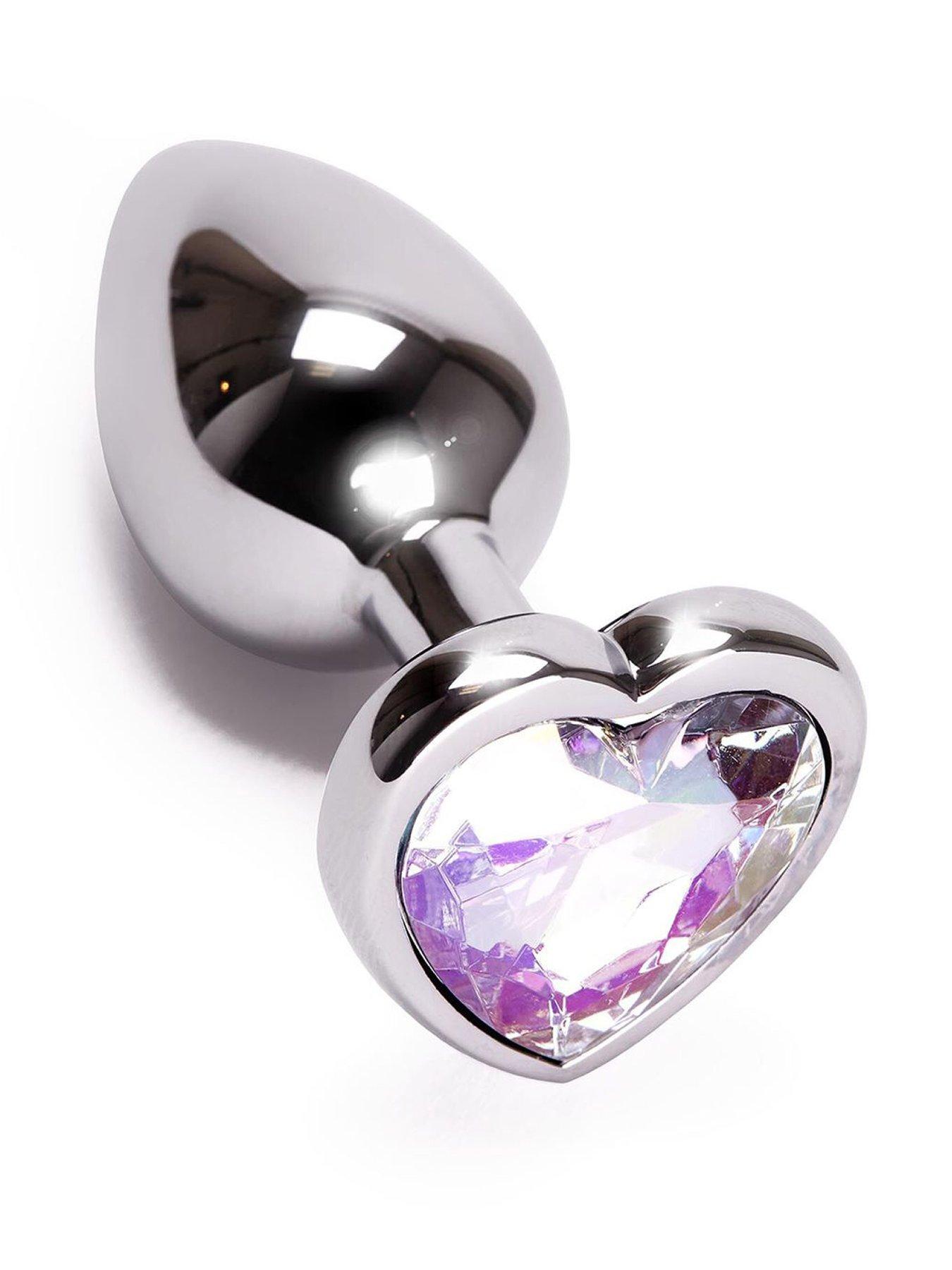 Ann Summers Small Heart Metal Butt Plug