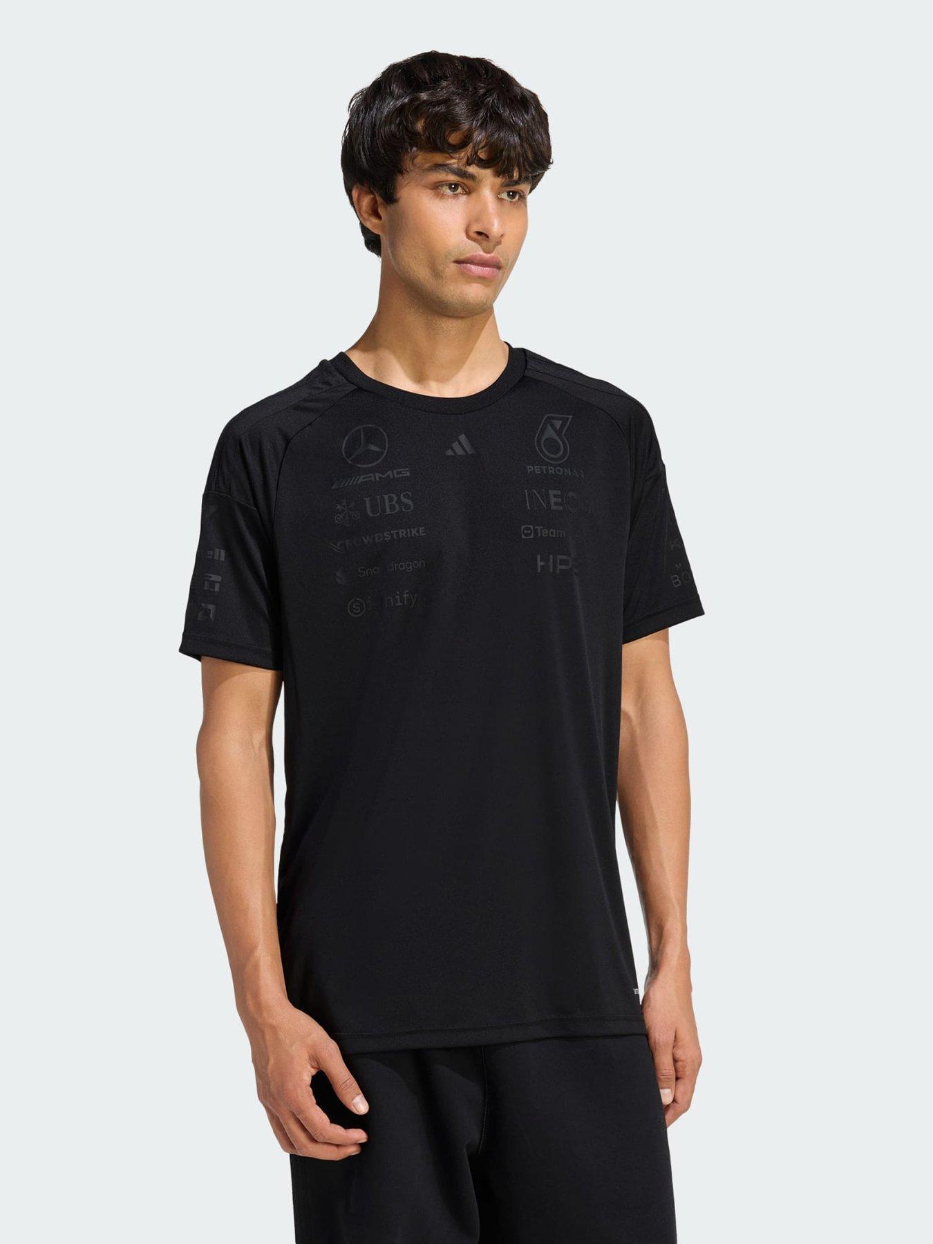 Image 1 of 5 of adidas MERCEDES - AMG PETRONAS FORMULA 1 TEAM NIGHT DRIVER JERSEY