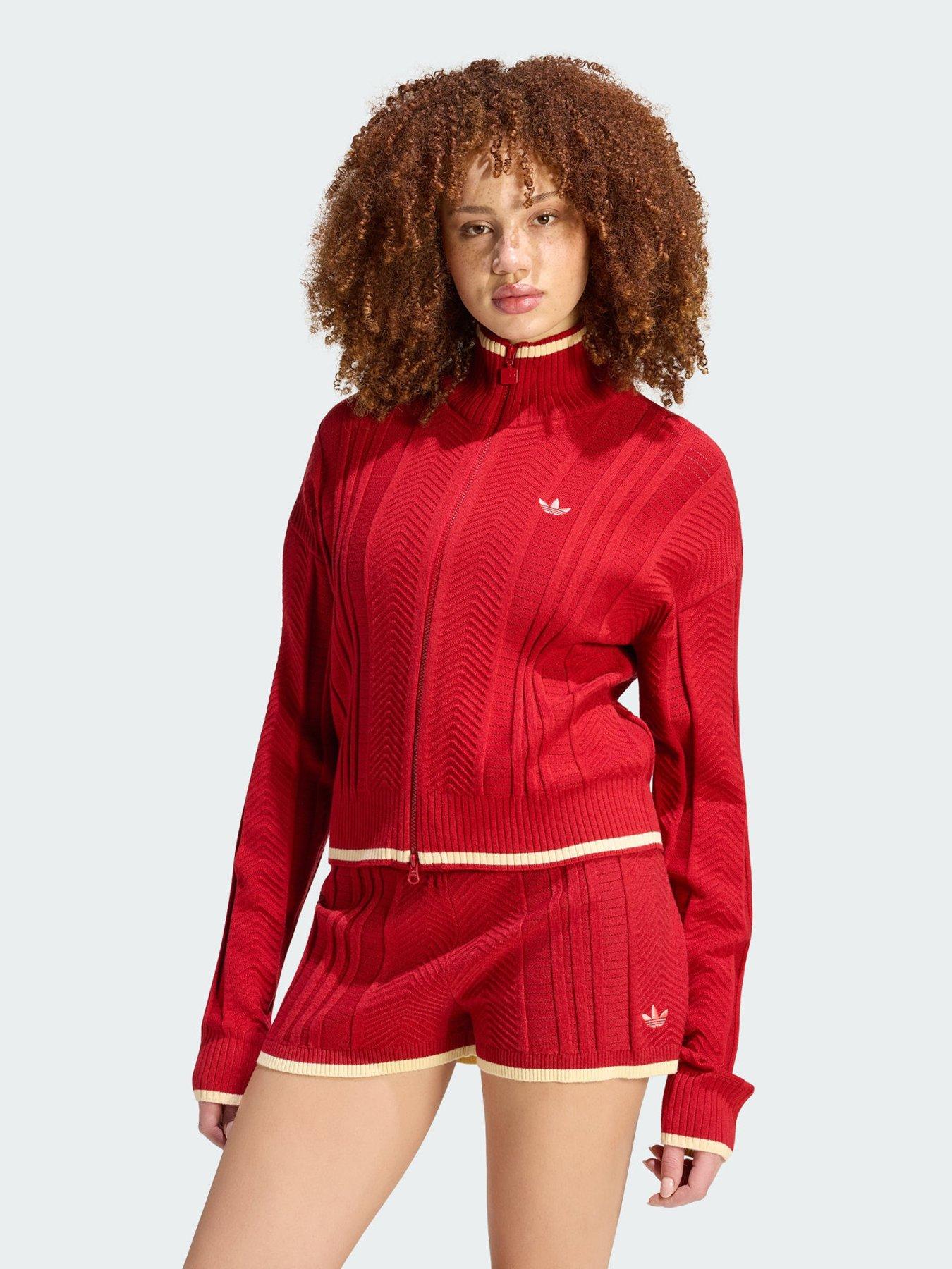 adidas Originals Cable Knit Firebird Track Top