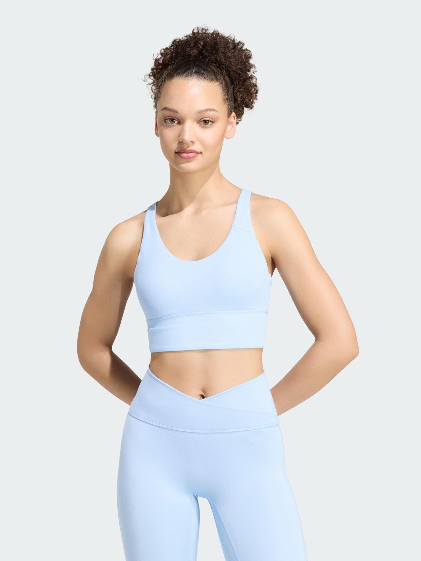 adidas 3 Stripes Studio All Me Light Support Bra