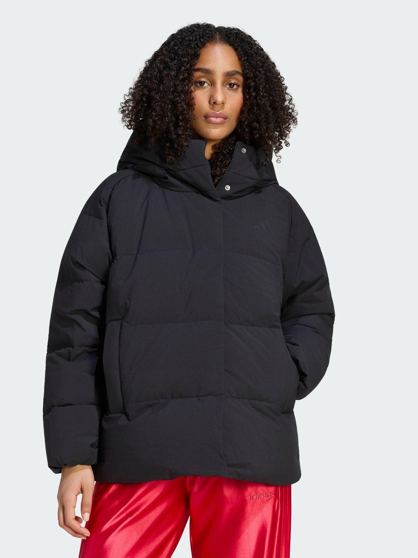 adidas HELIONIC DOWN PUFFER HOODED JACKET