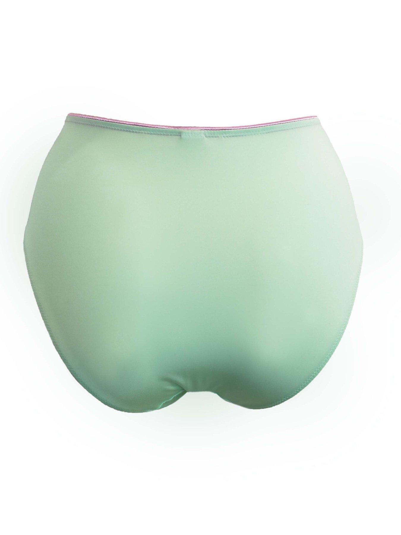 Image 4 of 4 of Pour Moi Atelier Lace High-Waist Deep Brief