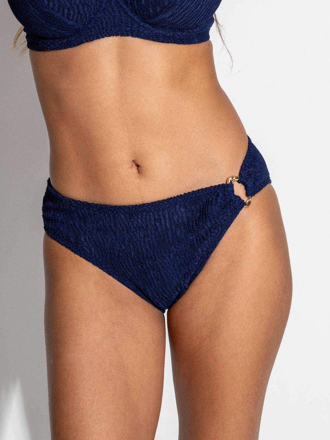 Pour Moi Algarve Ring Side Textured Brief