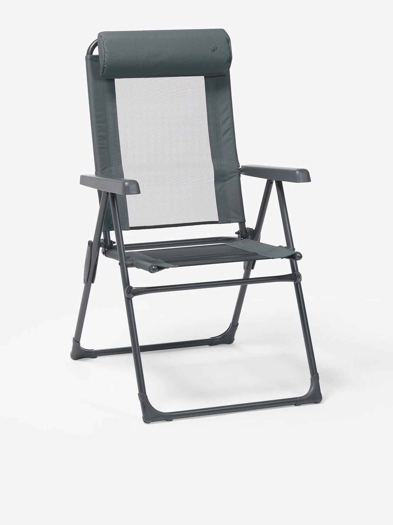 Image 1 of 6 of Decathlon Comfortable, folding, reclining camping chair