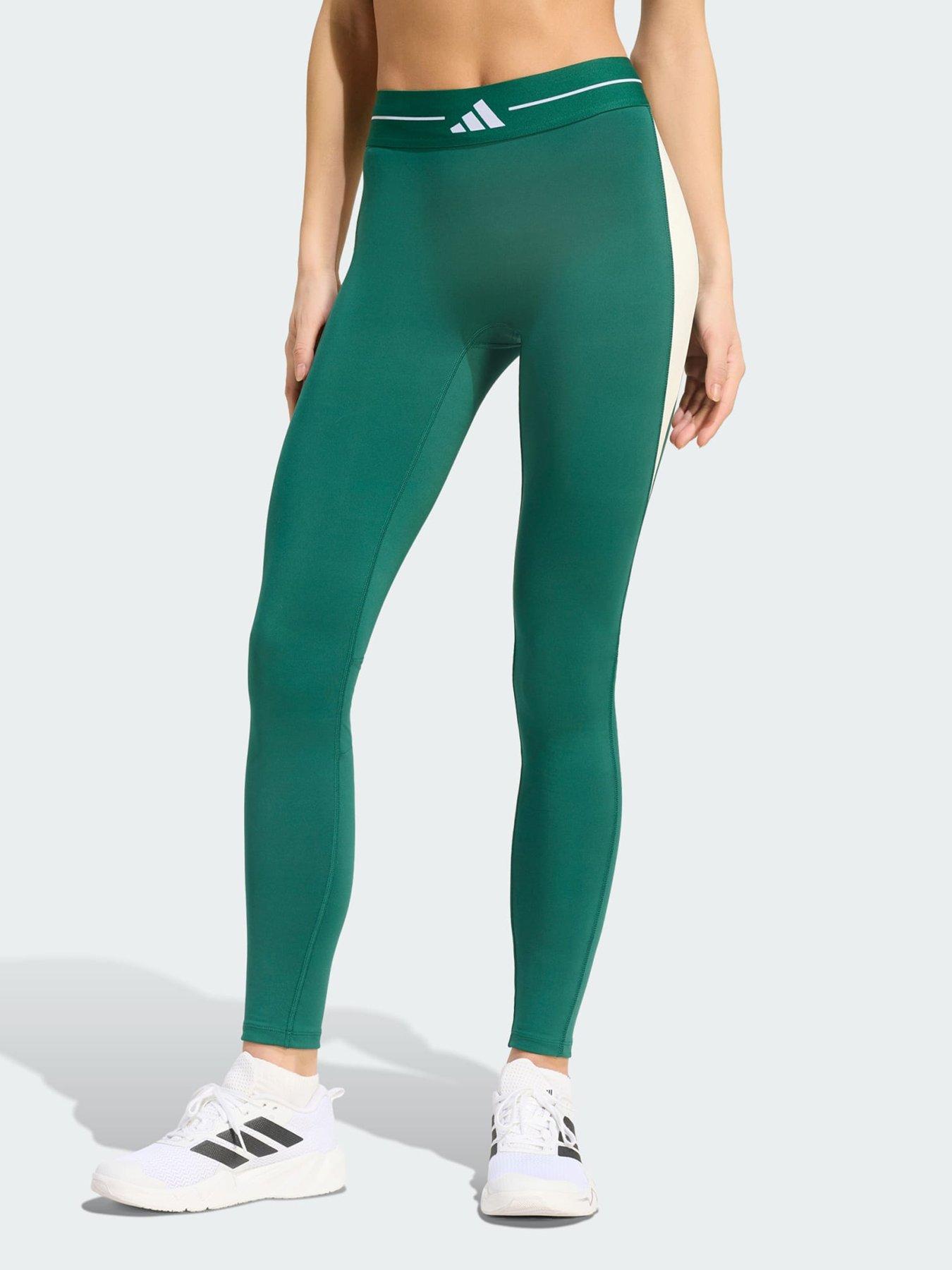 adidas Hyperglam Colour Block Full Length Leggings
