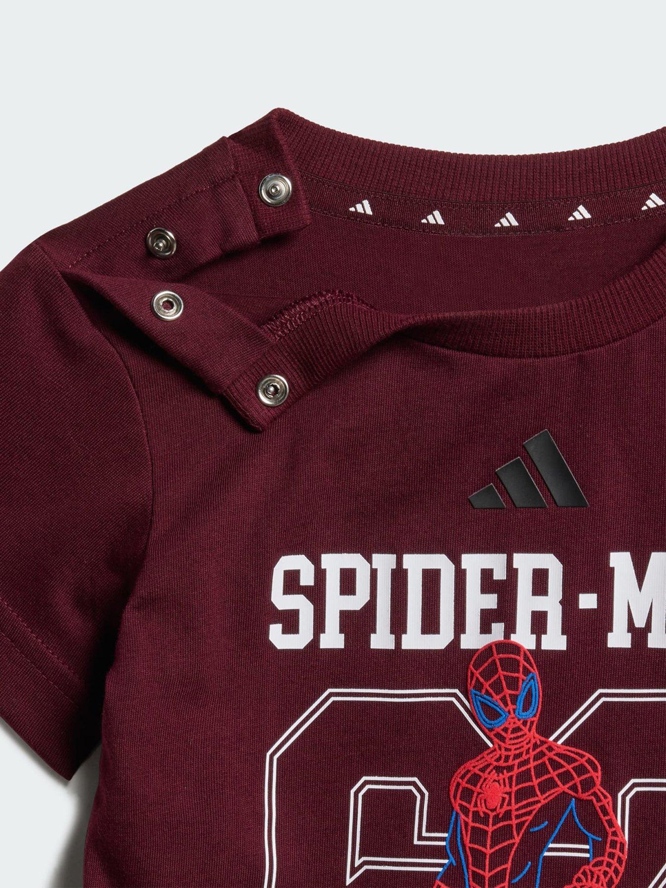 Image 4 of 5 of adidas MARVEL SPIDER-MAN T-SHIRT SET