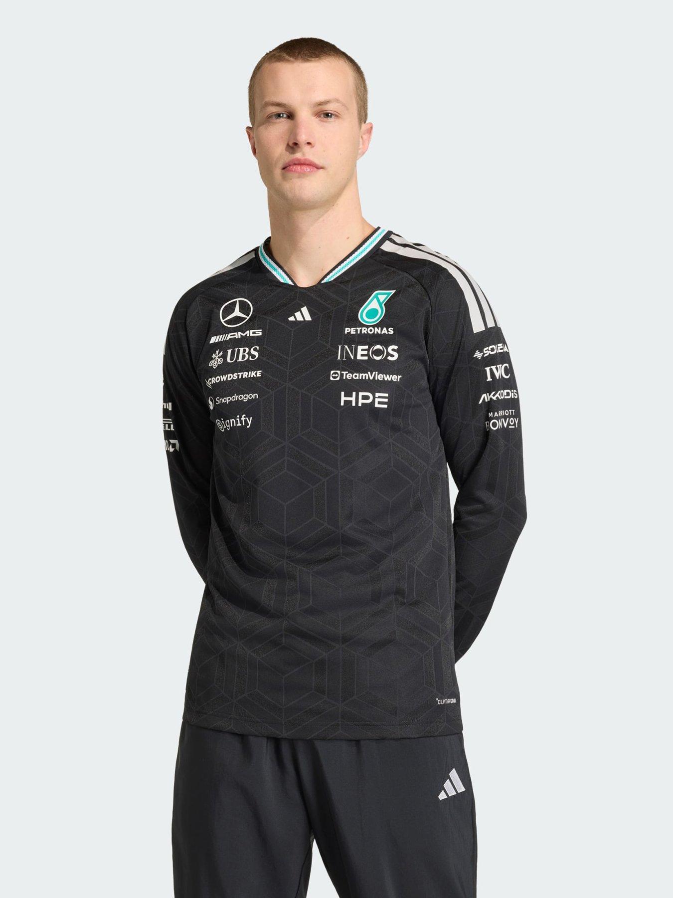 adidas MERCEDES - AMG PETRONAS FORMULA 1 TEAM DRIVER JERSEY AUTHENTIC LONGSLEEVE