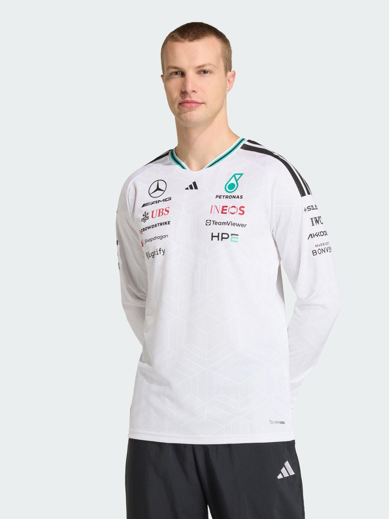 adidas Mercedes - AMG Petronas Formula 1 Team Driver Jersey Authentic Longsleeve JEresy