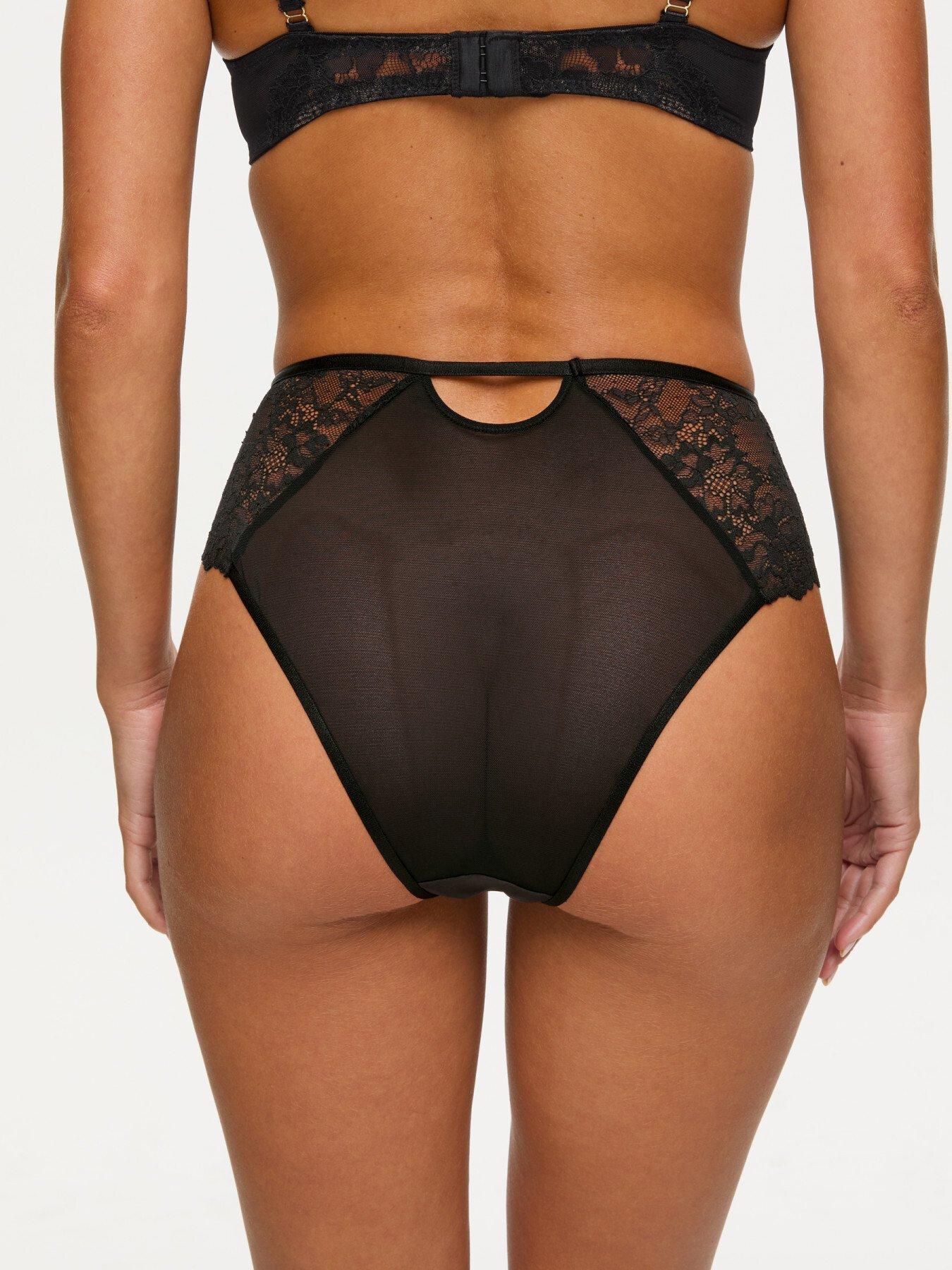 Image 2 of 4 of Ann Summers Caged Rose High Waist Brazilian