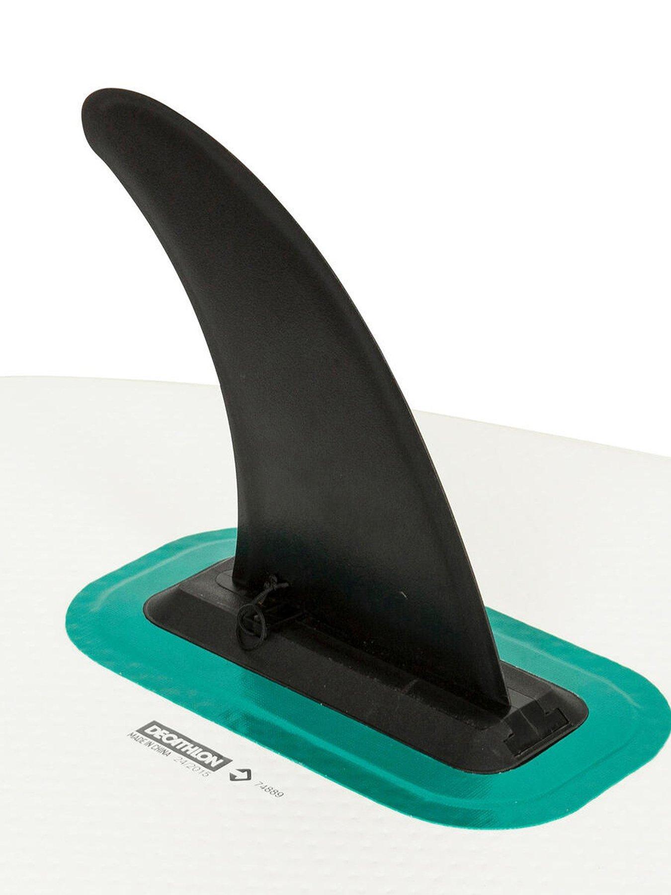 Decathlon Standard fin guide rail inflatable SUP - Black