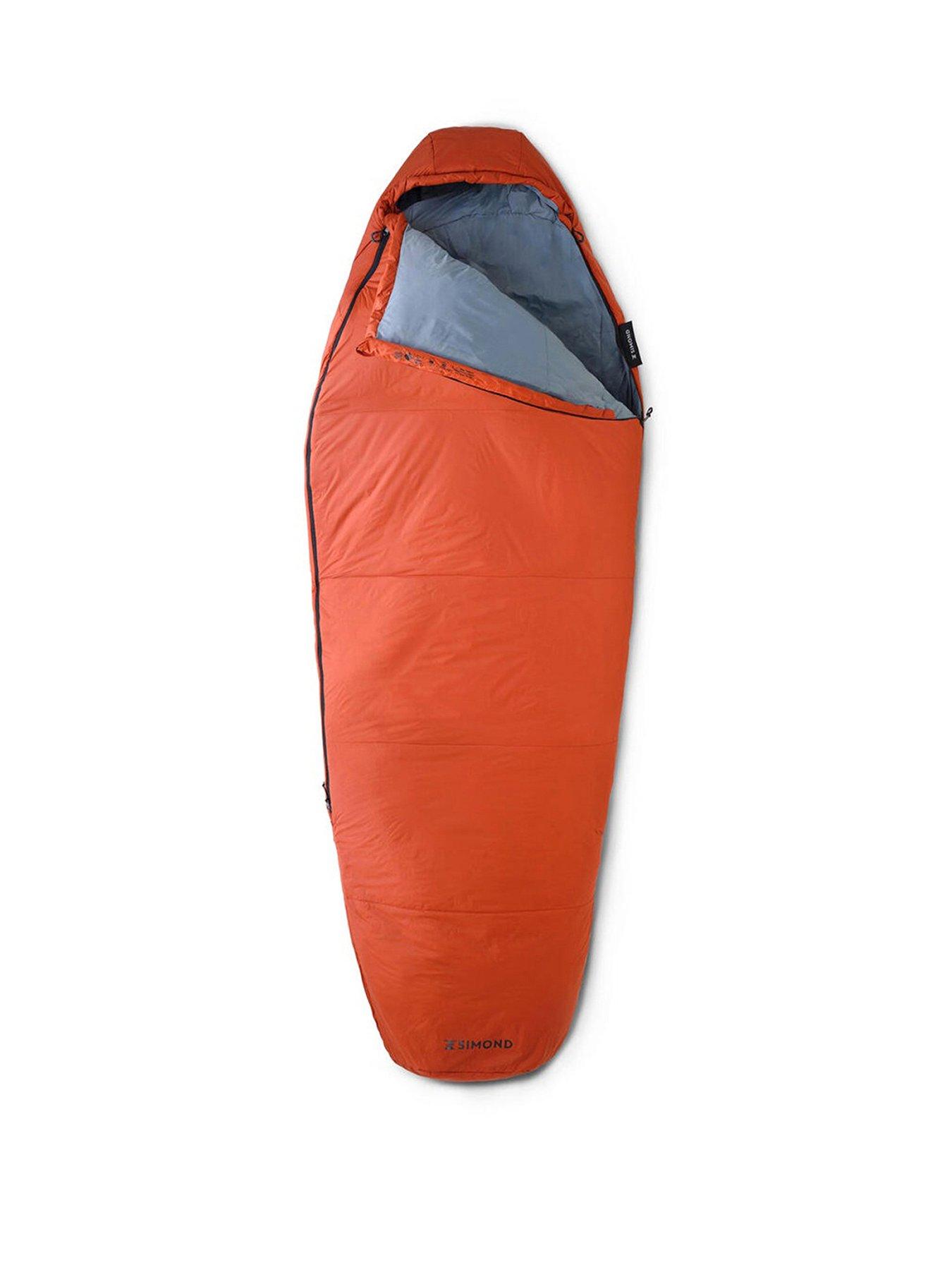 Decathlon 10 Degrees C trekking sleeping bag, twinnable MT500