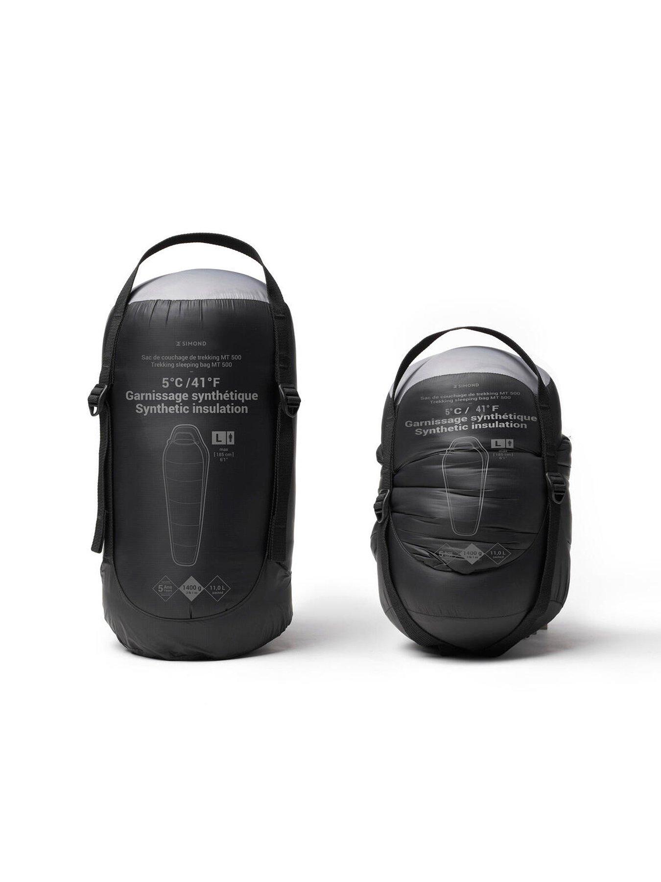 Image 3 of 7 of Decathlon 5 Degrees C trekking sleeping bag MT500