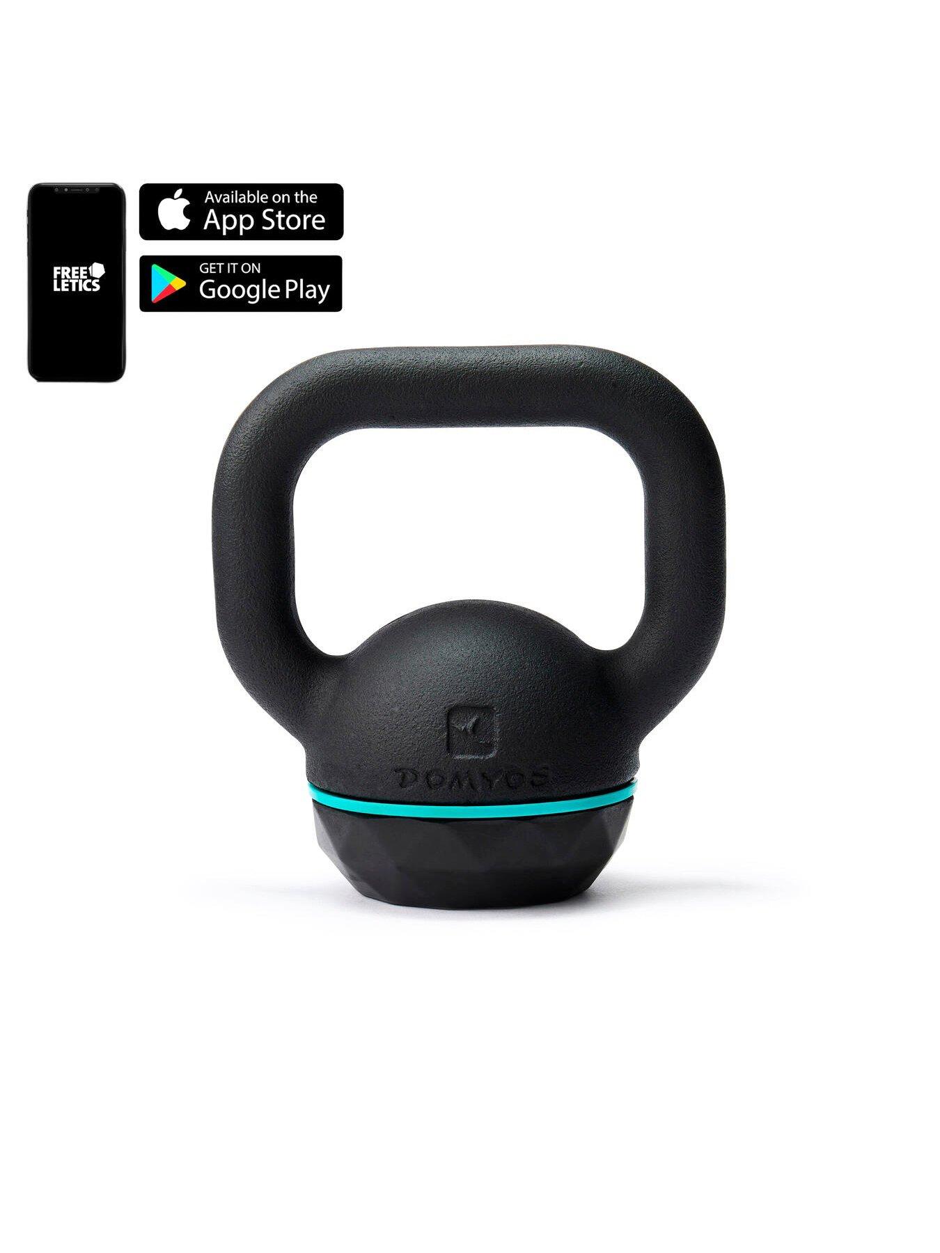 Image 2 of 3 of Decathlon Cast Iron Kettlebell with Rubber Base 6kg