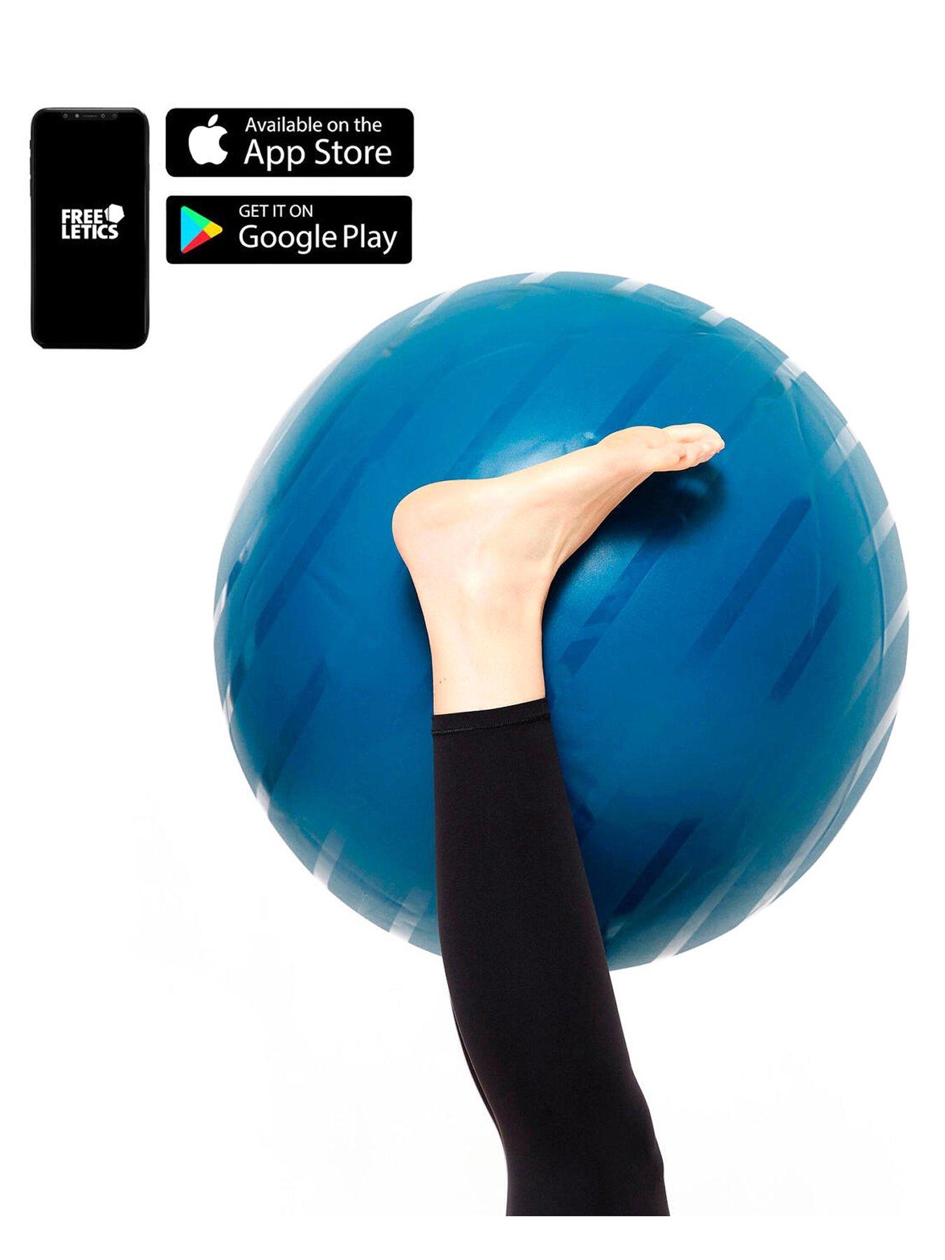 Image 3 of 6 of Decathlon Size 2 / 65 cm Durable Swiss Ball - Blue