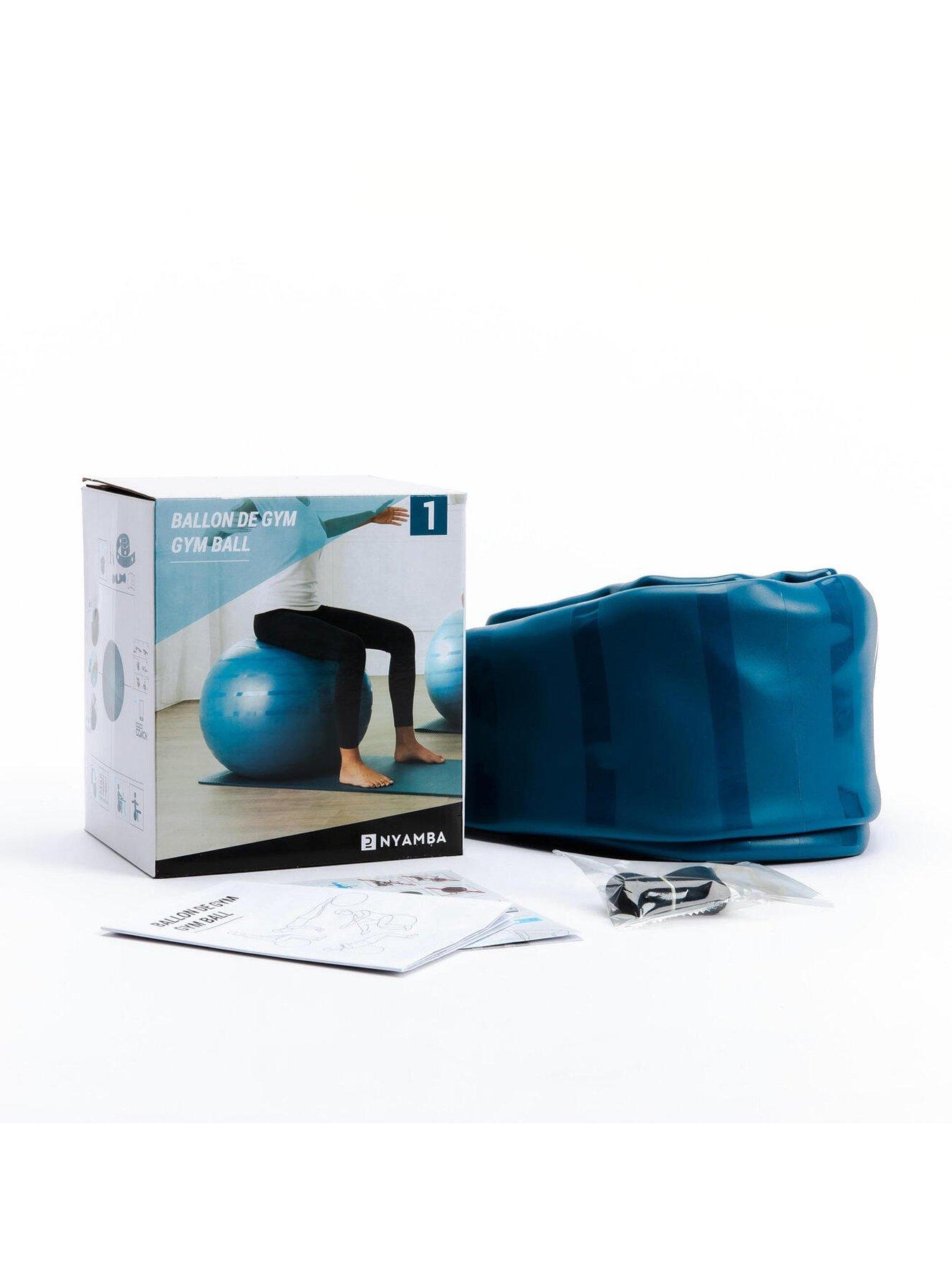 Image 5 of 6 of Decathlon Size 2 / 65 cm Durable Swiss Ball - Blue