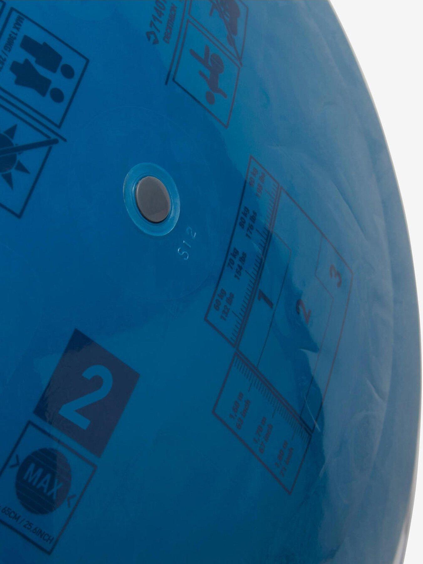 Image 6 of 6 of Decathlon Size 2 / 65 cm Durable Swiss Ball - Blue