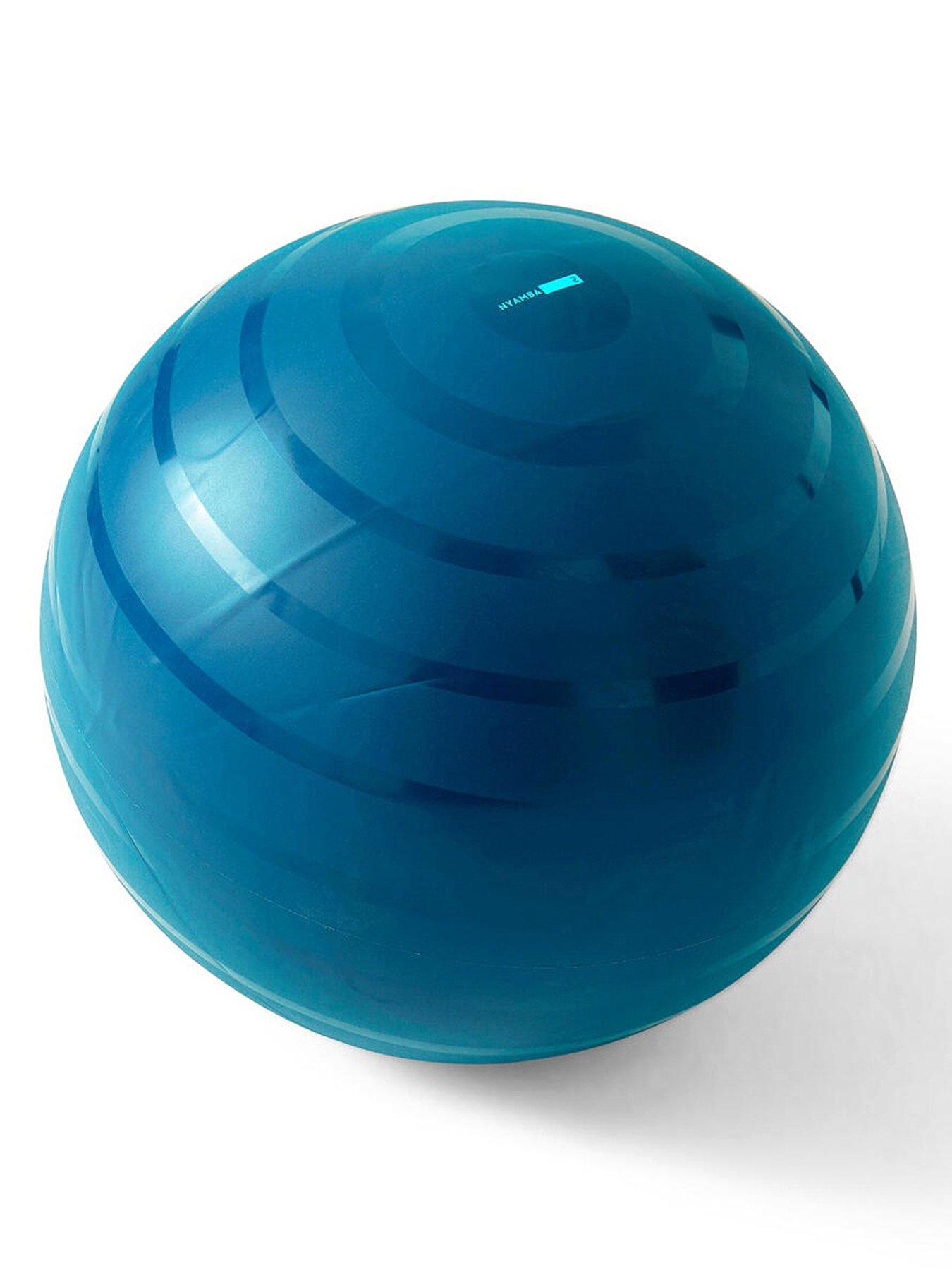Image 2 of 6 of Decathlon Size 1 / 55 cm Durable Swiss Ball - Blue