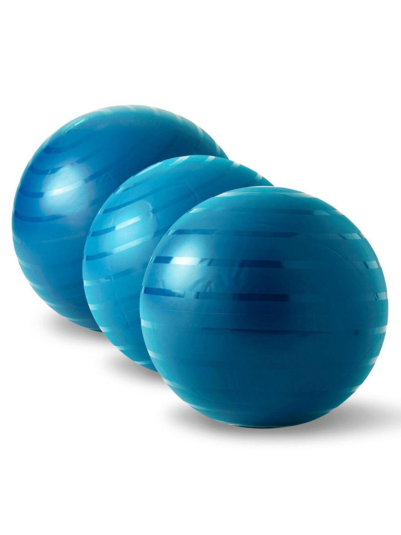 Image 3 of 6 of Decathlon Size 1 / 55 cm Durable Swiss Ball - Blue