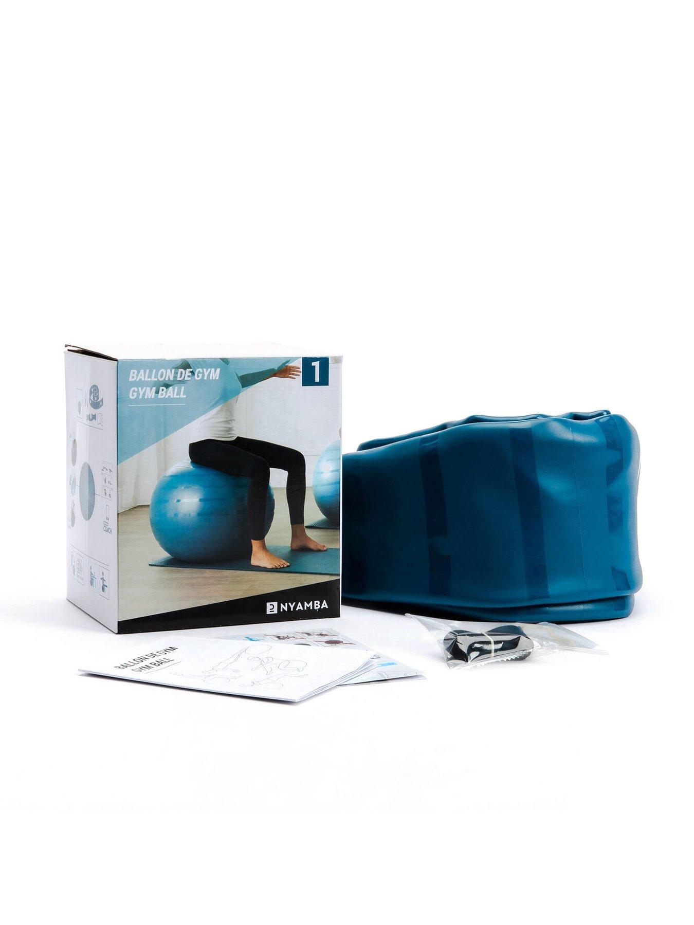 Image 5 of 6 of Decathlon Size 1 / 55 cm Durable Swiss Ball - Blue